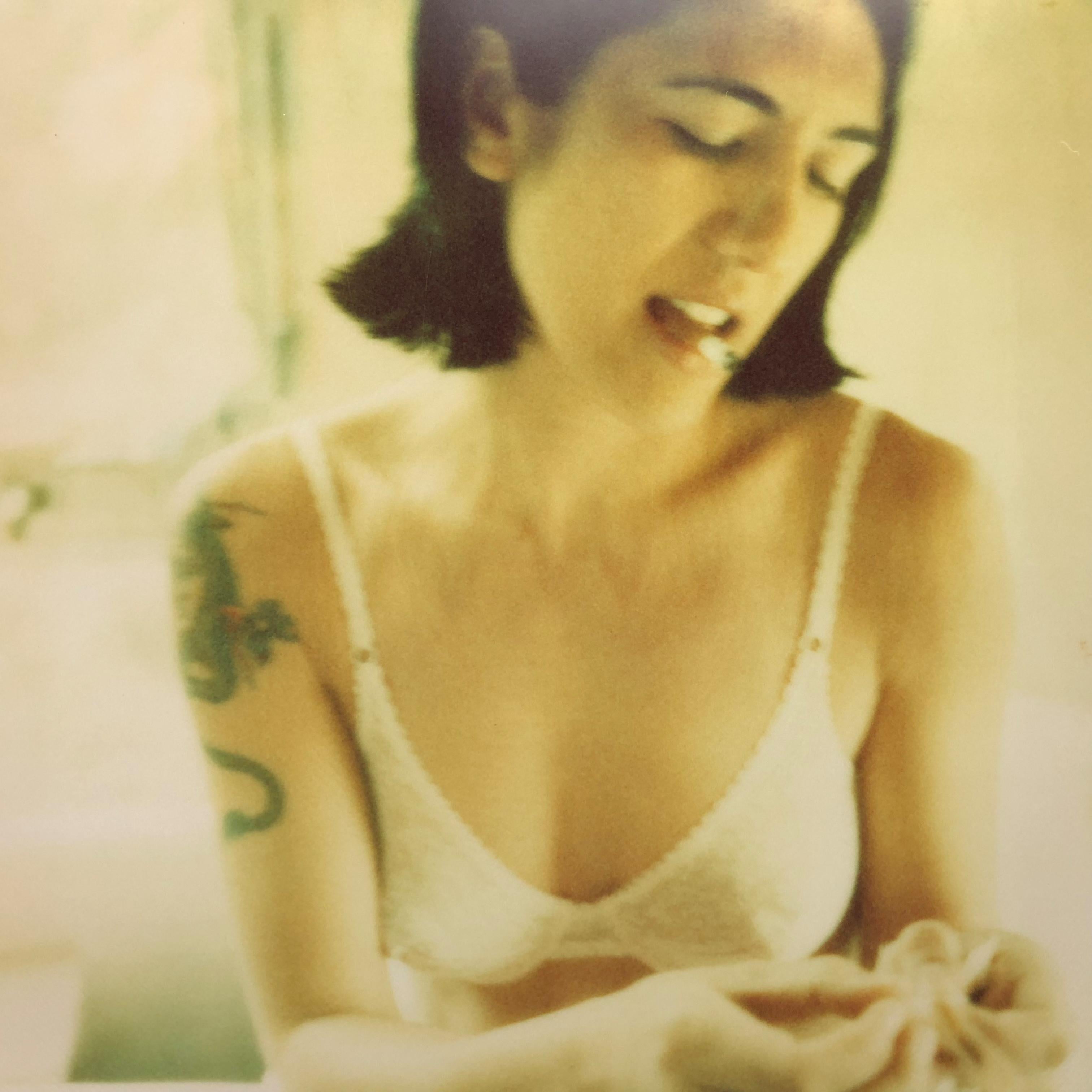 Untitled 02 (Saigon), analog C-Print - 21st Century, Contemporary, Polaroid - Yellow Color Photograph by Stefanie Schneider