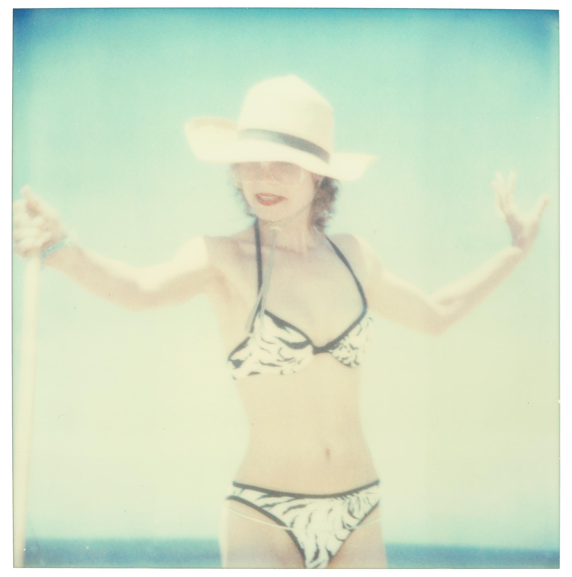 Stefanie Schneider Color Photograph - Untitled #04 (Beachshoot) - 21st Century, Contemporary, Polaroid, Women, Color