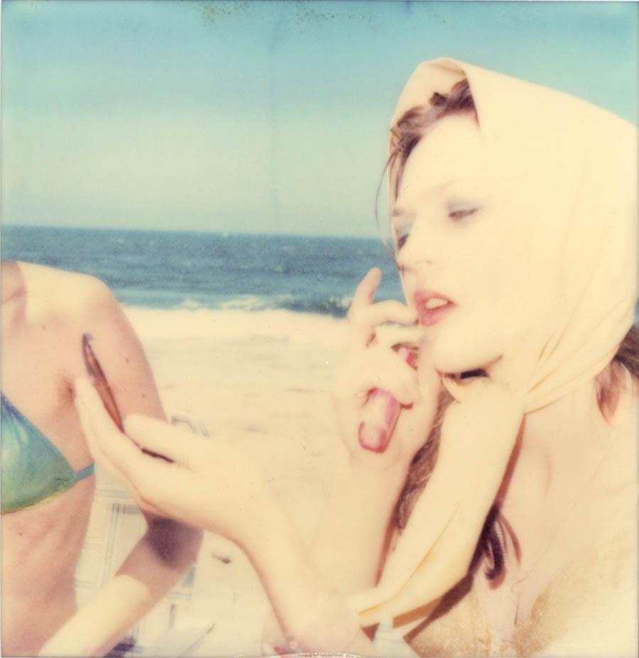 Stefanie Schneider Color Photograph - Untitled (Beachshoot) - 21st Century, Polaroid, Color