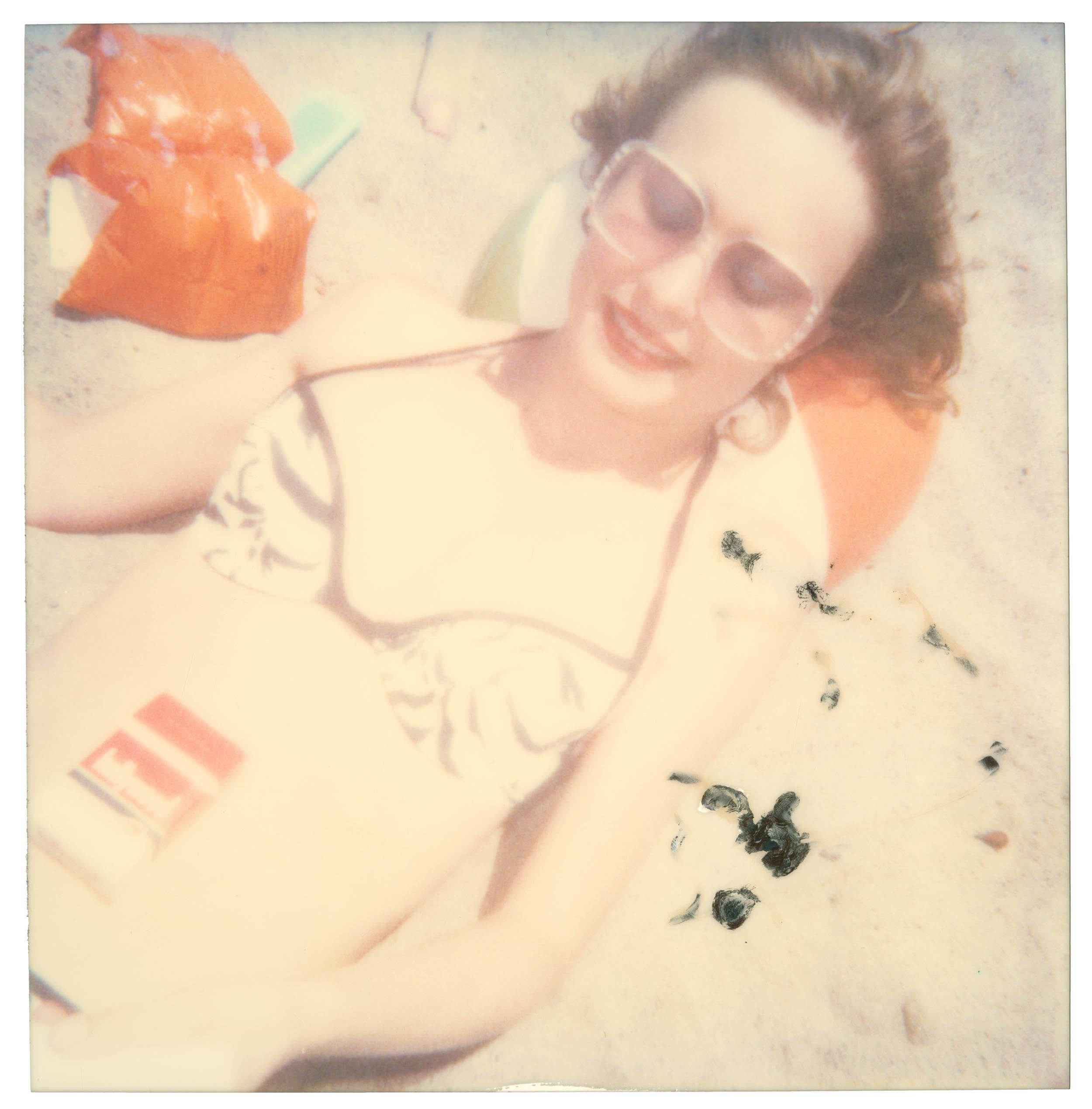 Untitled (Beachshoot) - based on a Polaroid - featuring Radha Mitchell