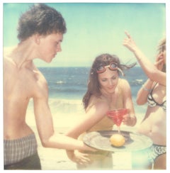 Untitled (Beachshoot) - based on a Polaroid - featuring Radha Mitchell
