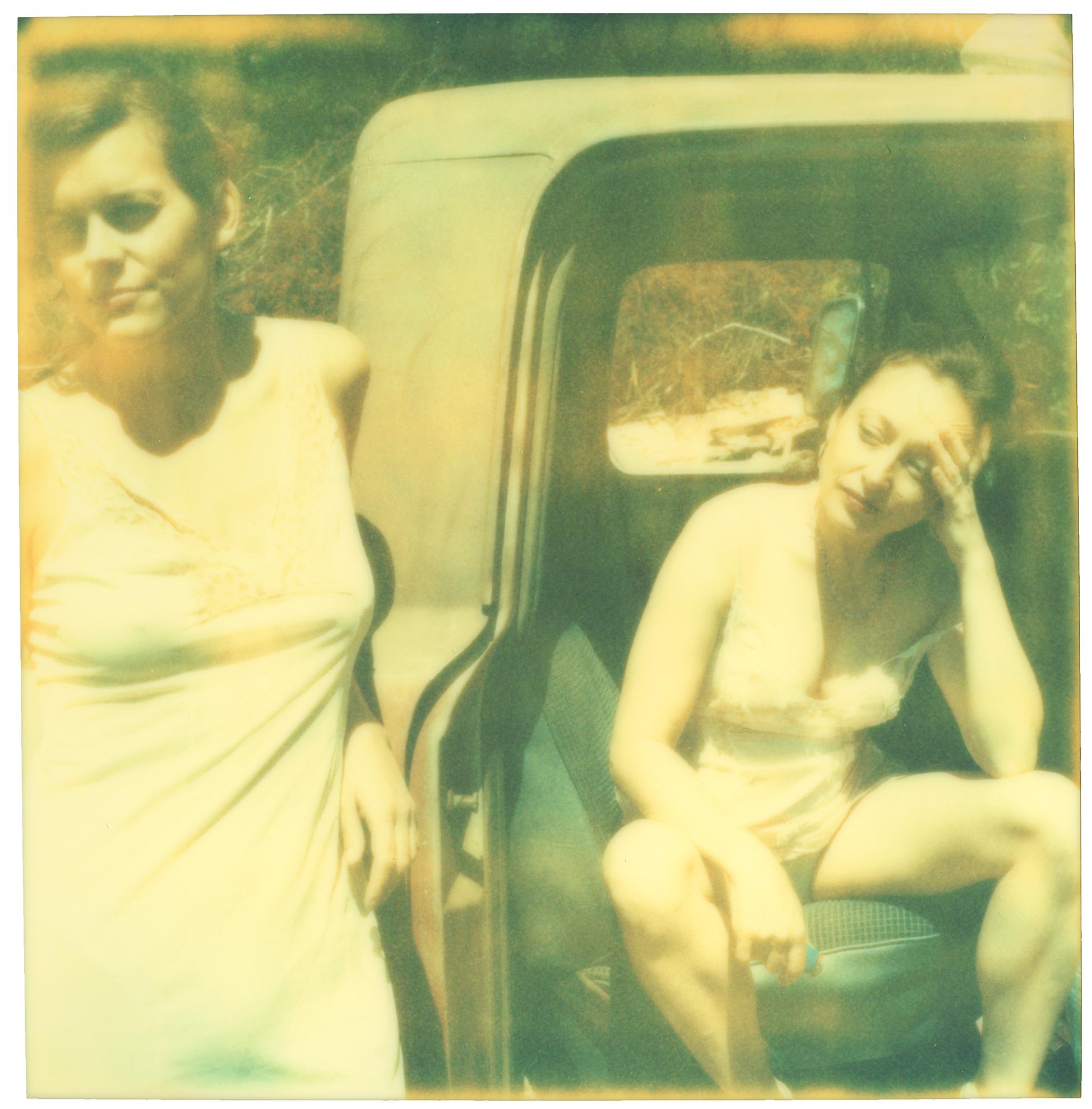 Stefanie Schneider Black and White Photograph - Untitled (Cathy and Shannon) - Contemporary, 21st Century, Polaroid