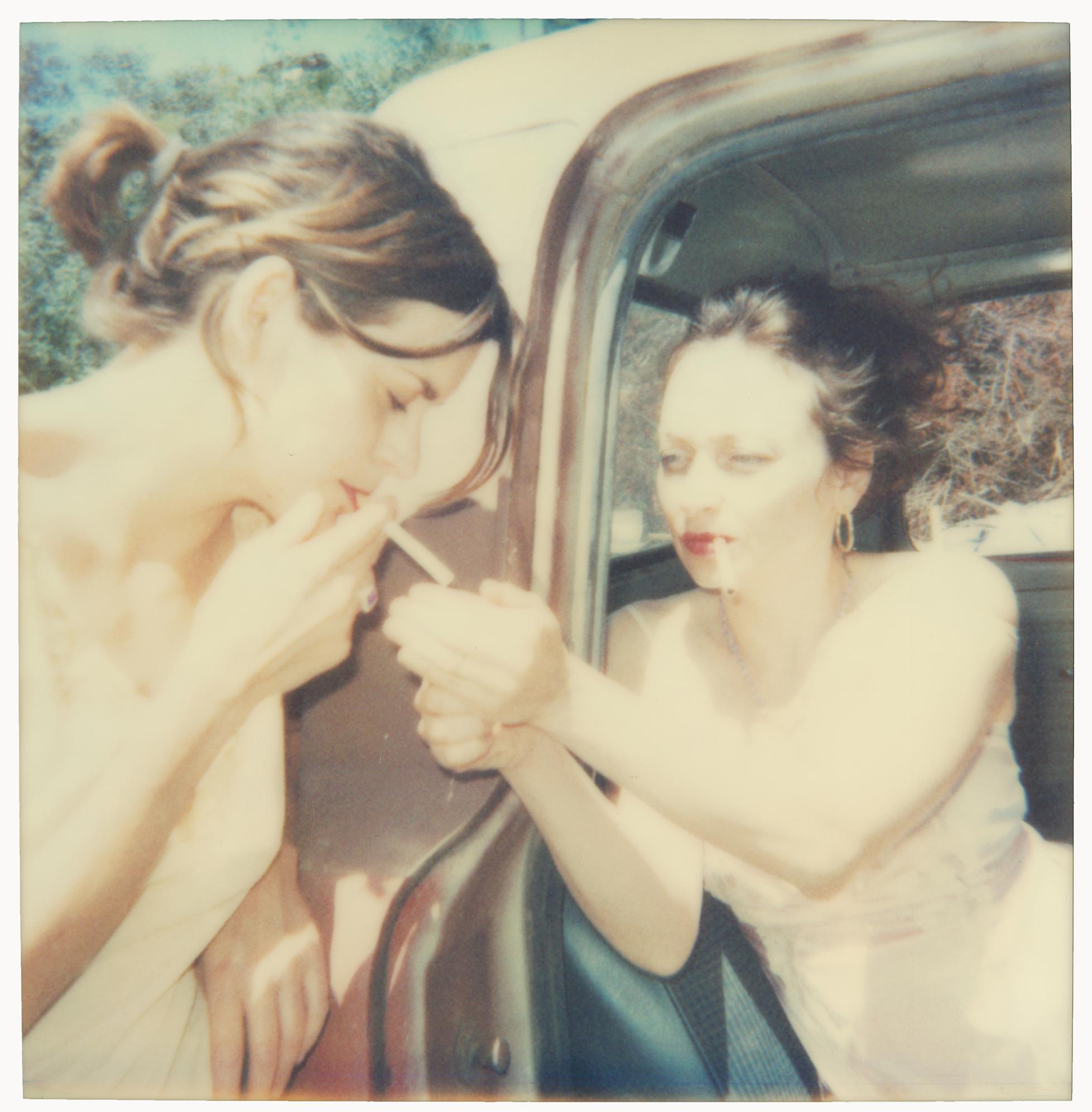 Stefanie Schneider Portrait Photograph - Untitled (Cathy and Shannon) - Contemporary, 21st Century, Polaroid