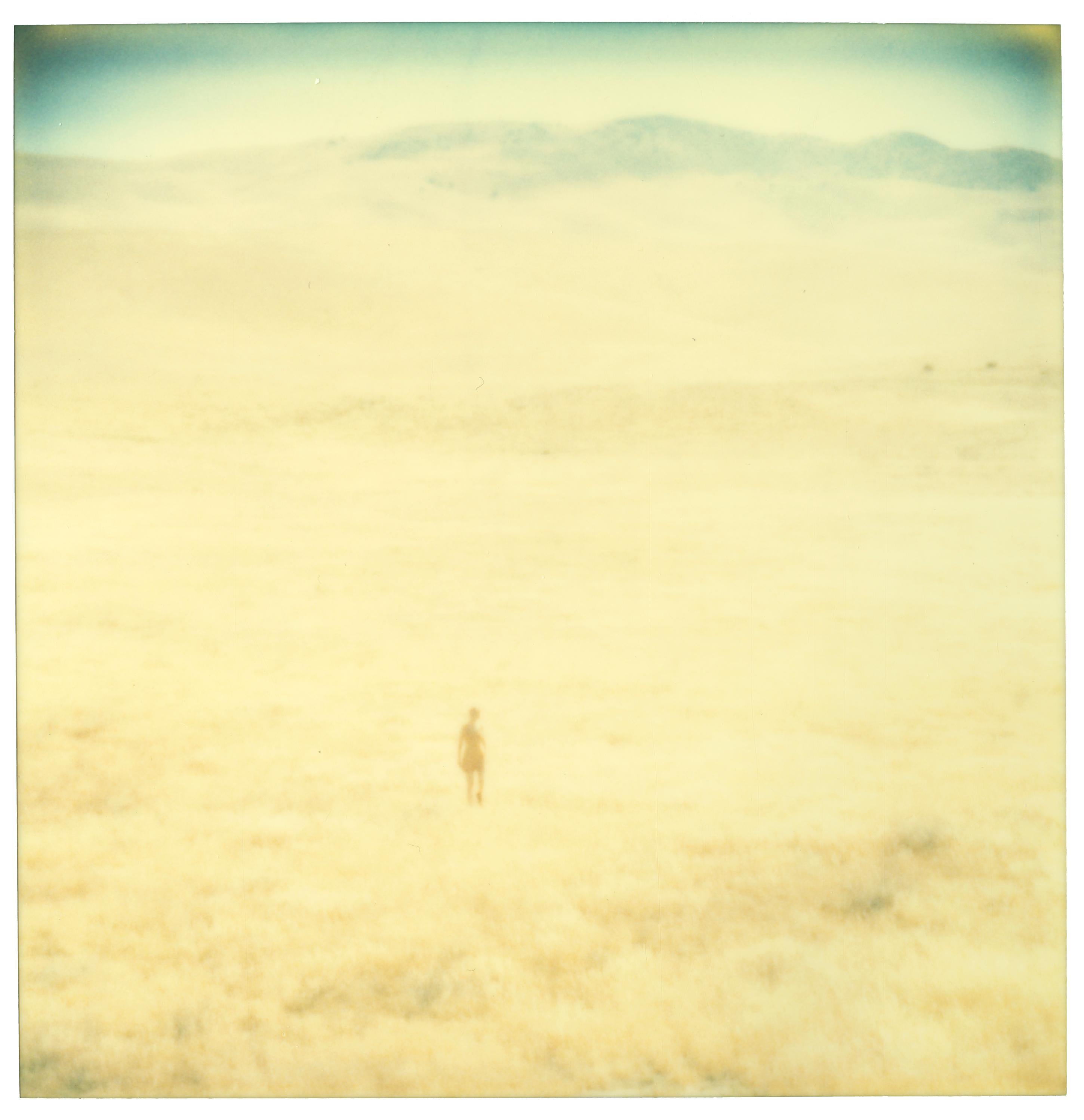 Stefanie Schneider Landscape Photograph - Untitled (Oilfields) - Contemporary, 21st Century, Desert, Polaroid, Landscape 