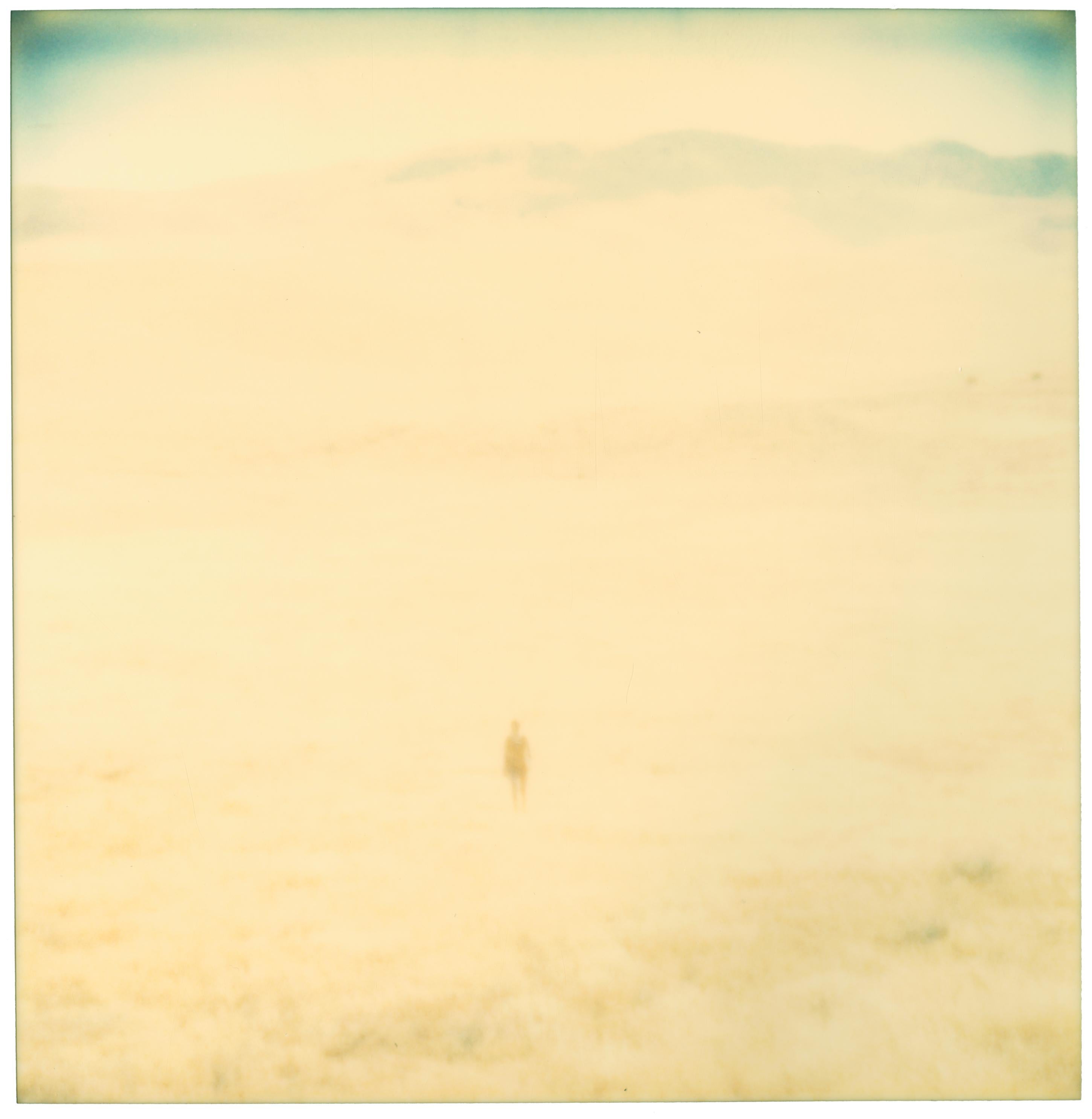 Stefanie Schneider Landscape Photograph - Untitled (Oilfields) - Contemporary, 21st Century, Desert, Polaroid, Landscape 