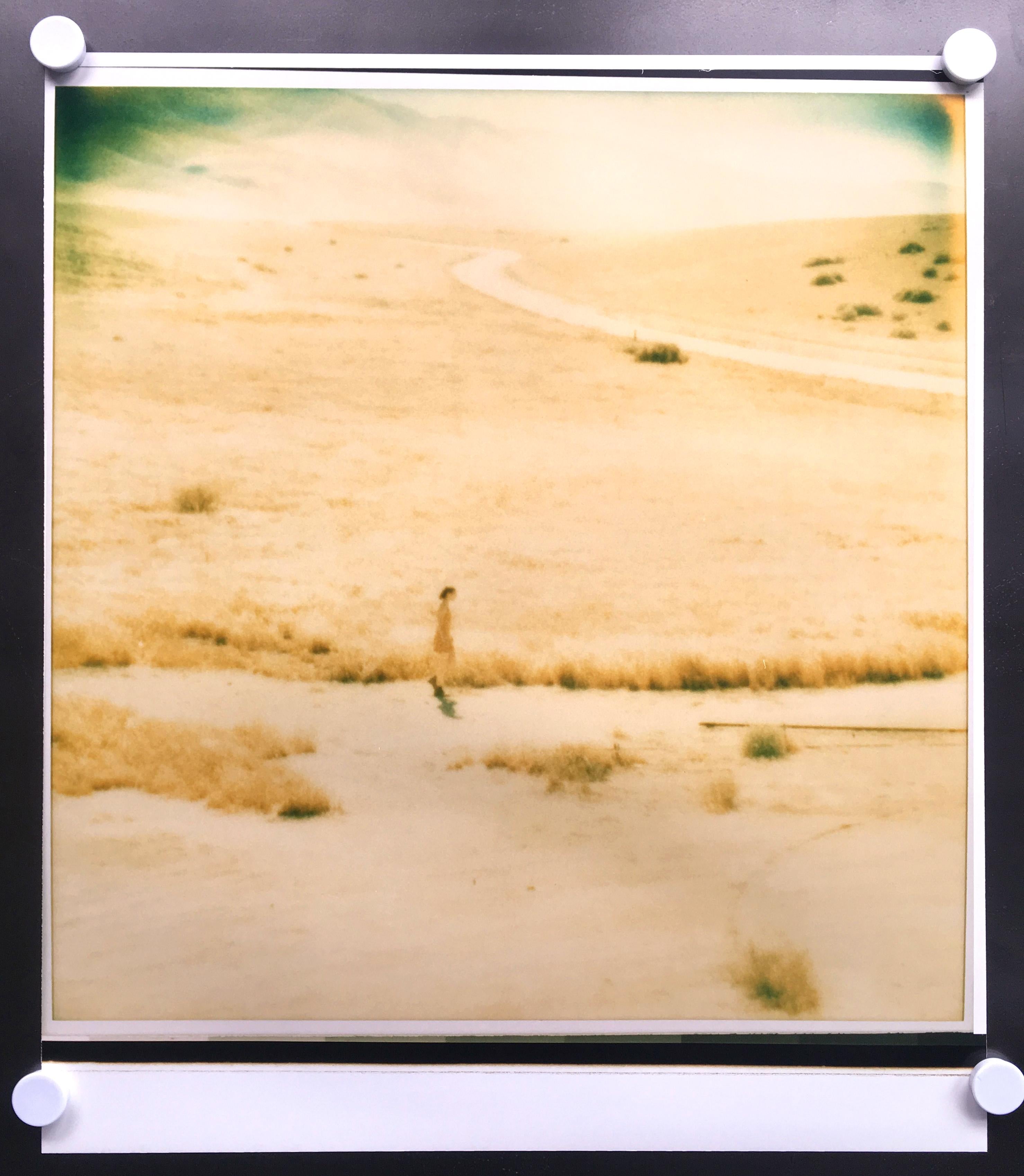 Stefanie Schneider Landscape Photograph - Untitled - Oilfields / Contemporary, Polaroid, Photograph, Analog, Enlargement