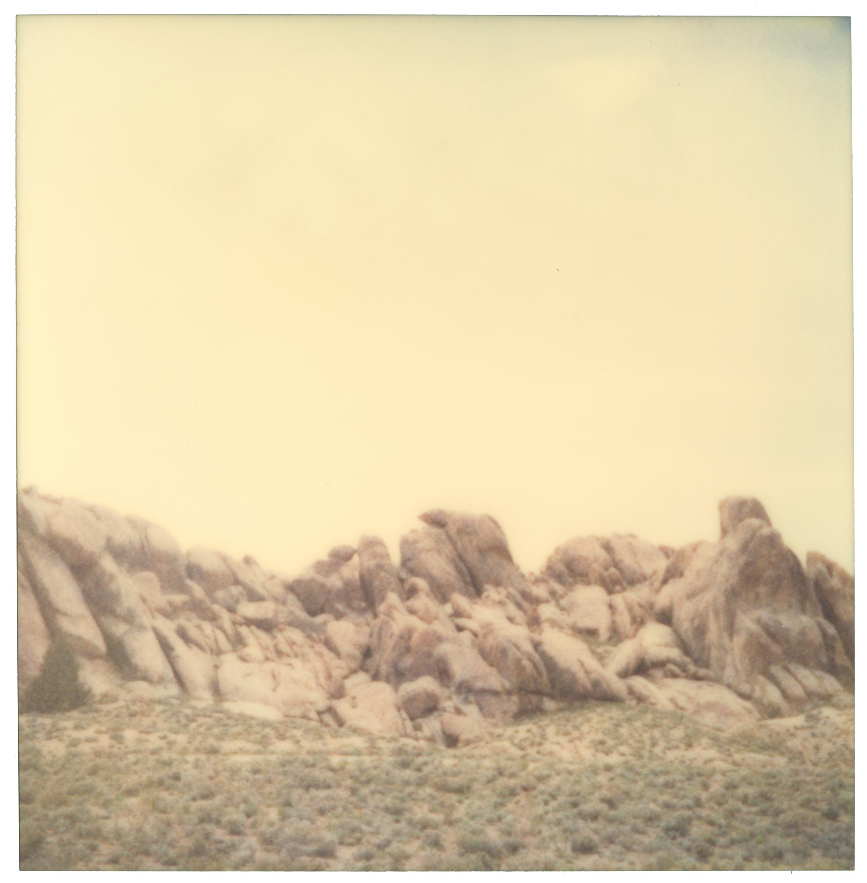 Stefanie Schneider Landscape Photograph - Untitled (Olancha) - Stranger than Paradise - analog C-Print based on a Polaroid