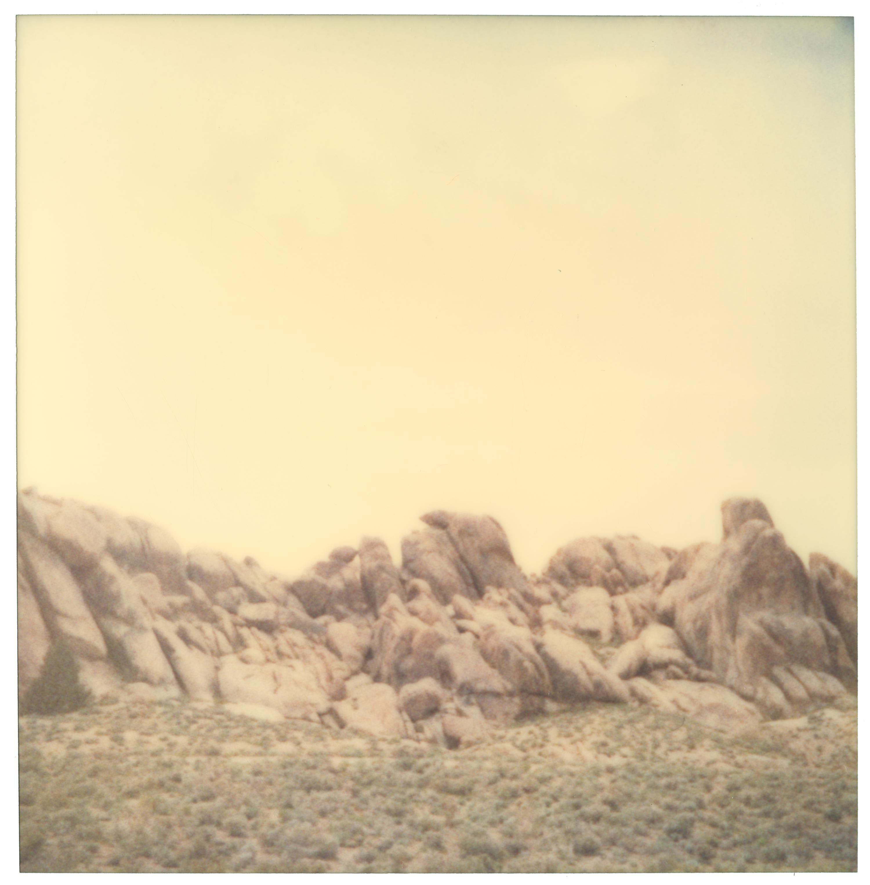 Landscape Photograph di Stefanie Schneider - Senza titolo (Olancha) - Stranger than Paradise - Stampa C analogica basata su una Polaroid