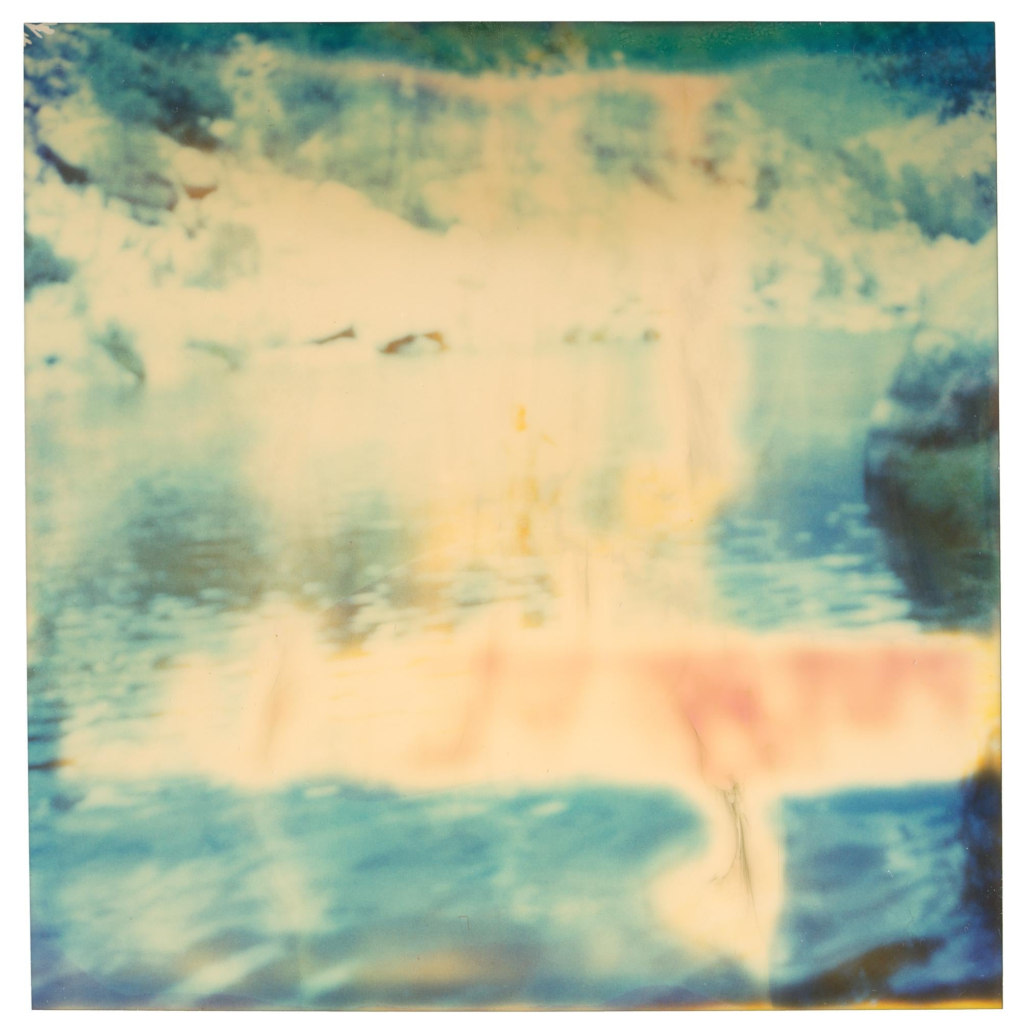 Stefanie Schneider Abstract Photograph - Untitled (Paradise) - Contemporary, Nude, Men, Polaroid