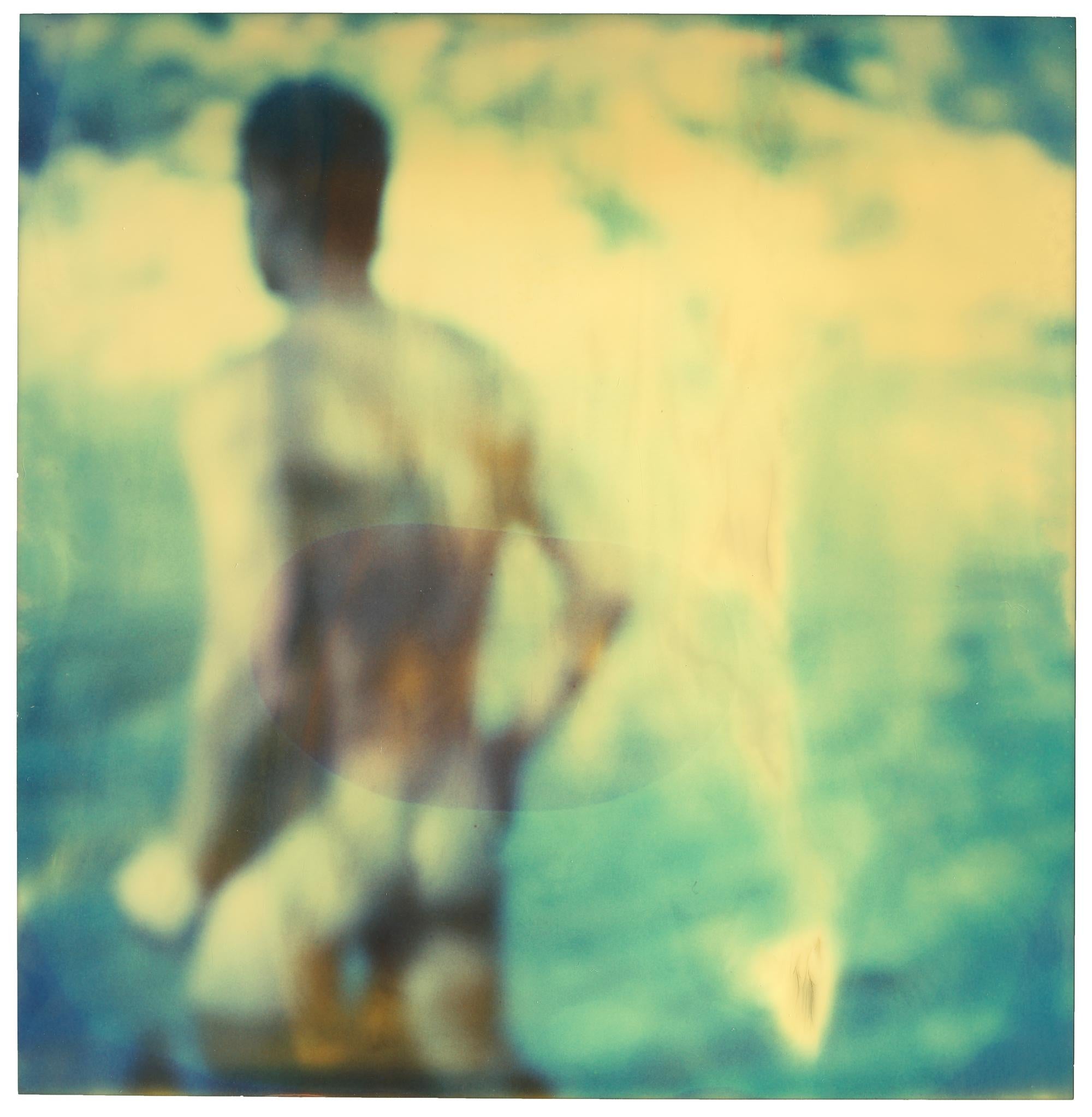 Stefanie Schneider Color Photograph - Untitled (Paradise) - Contemporary, Nude, Men, Polaroid