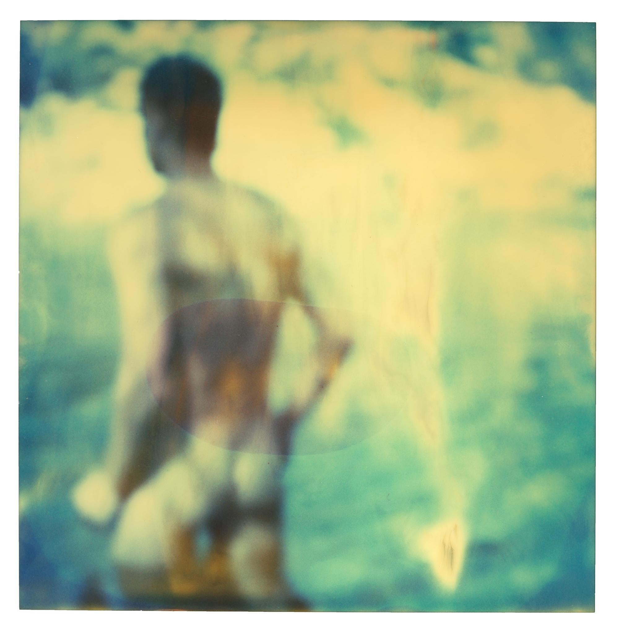 Stefanie Schneider Color Photograph - Untitled (Paradise) - Contemporary, Nude, Men, Polaroid