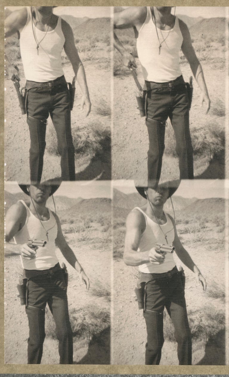 Stefanie Schneider Portrait Photograph - Untitled Sequence (Stranger than Paradise) - based on a Polaroid