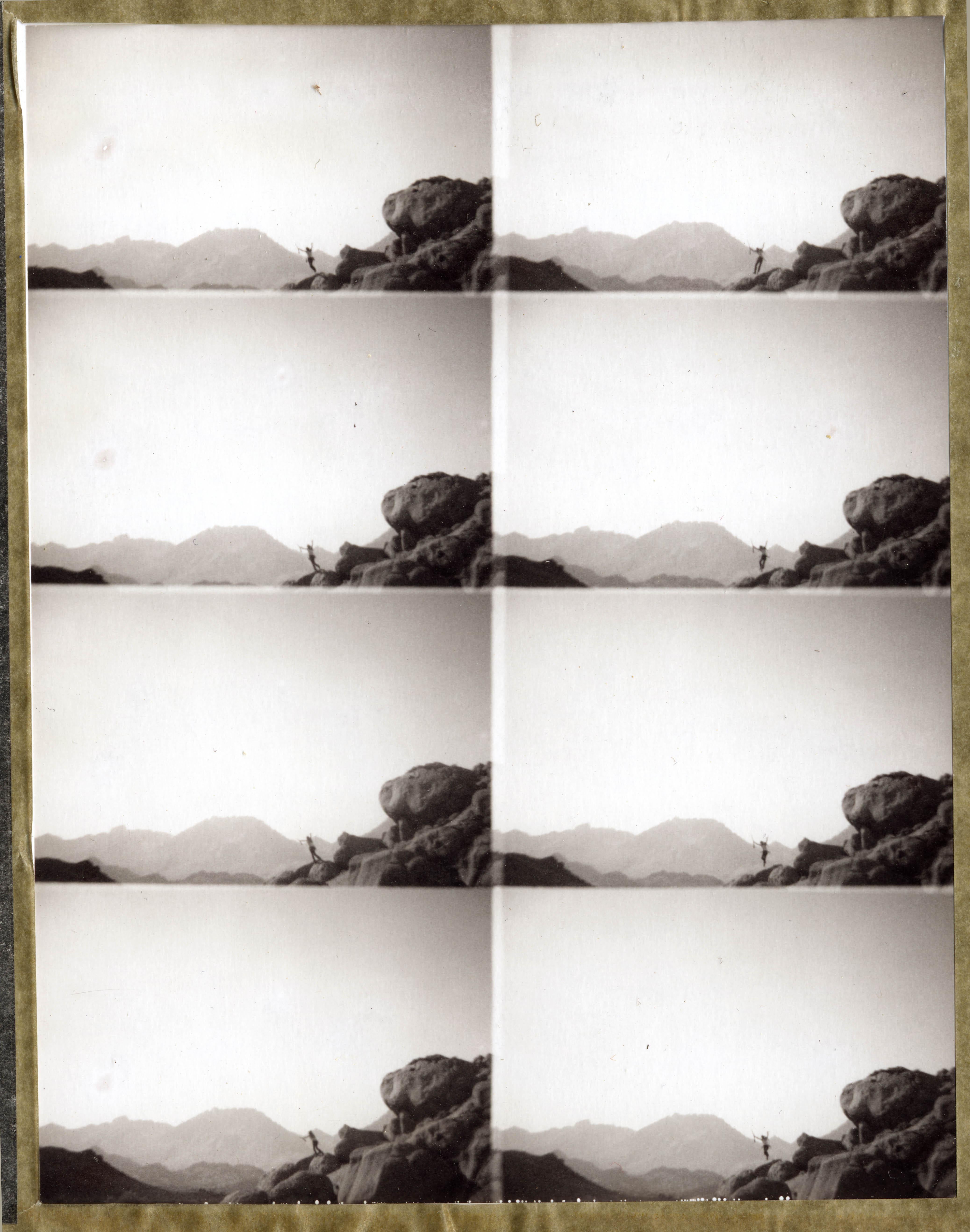 Color Photograph di Stefanie Schneider - Sequenza senza titolo (Stranger than Paradise) - Polaroid, fotografia di paesaggio