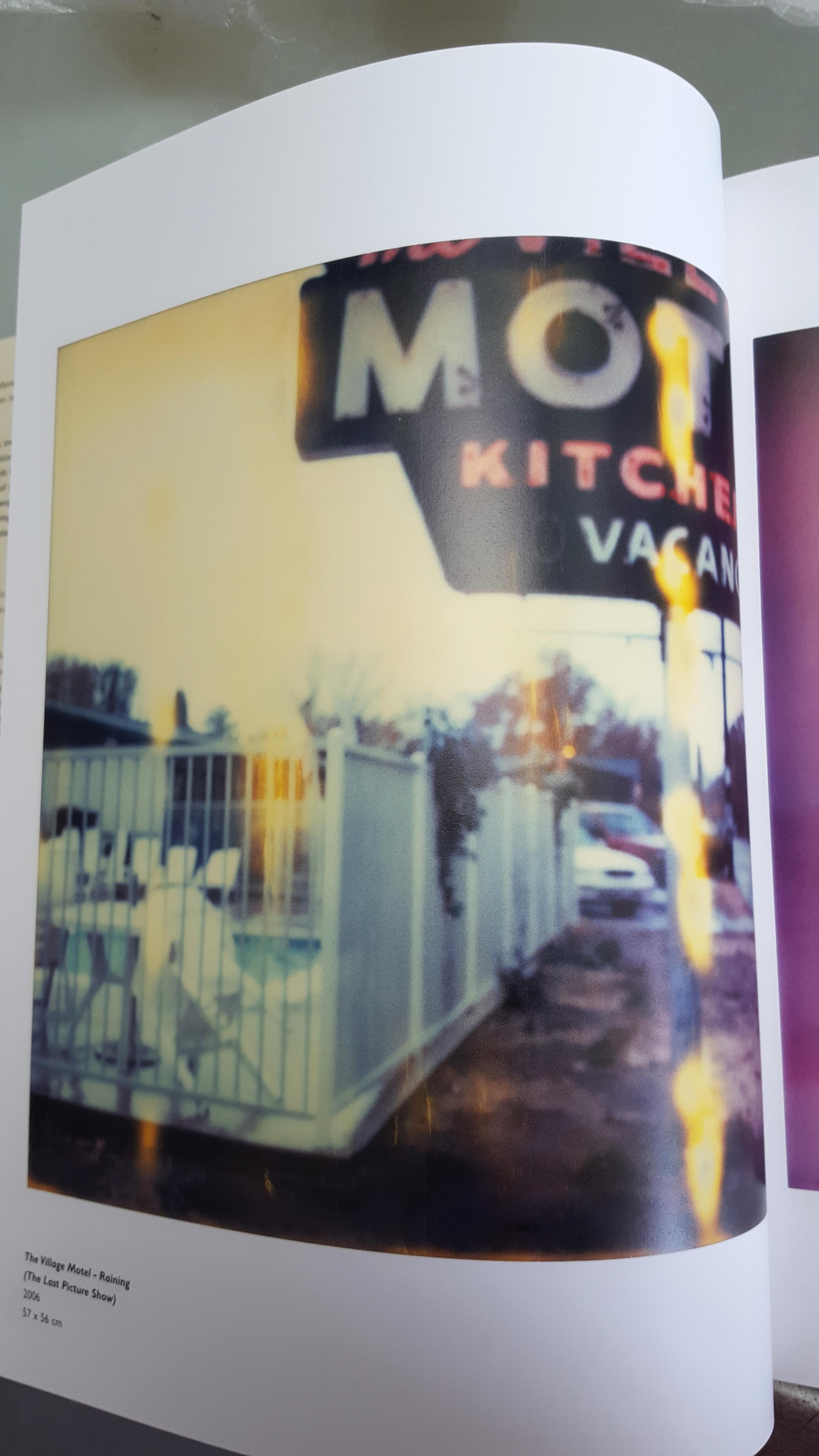 Village Motel - mounted- Contemporary, Landscape, expired, Polaroid, analog 3