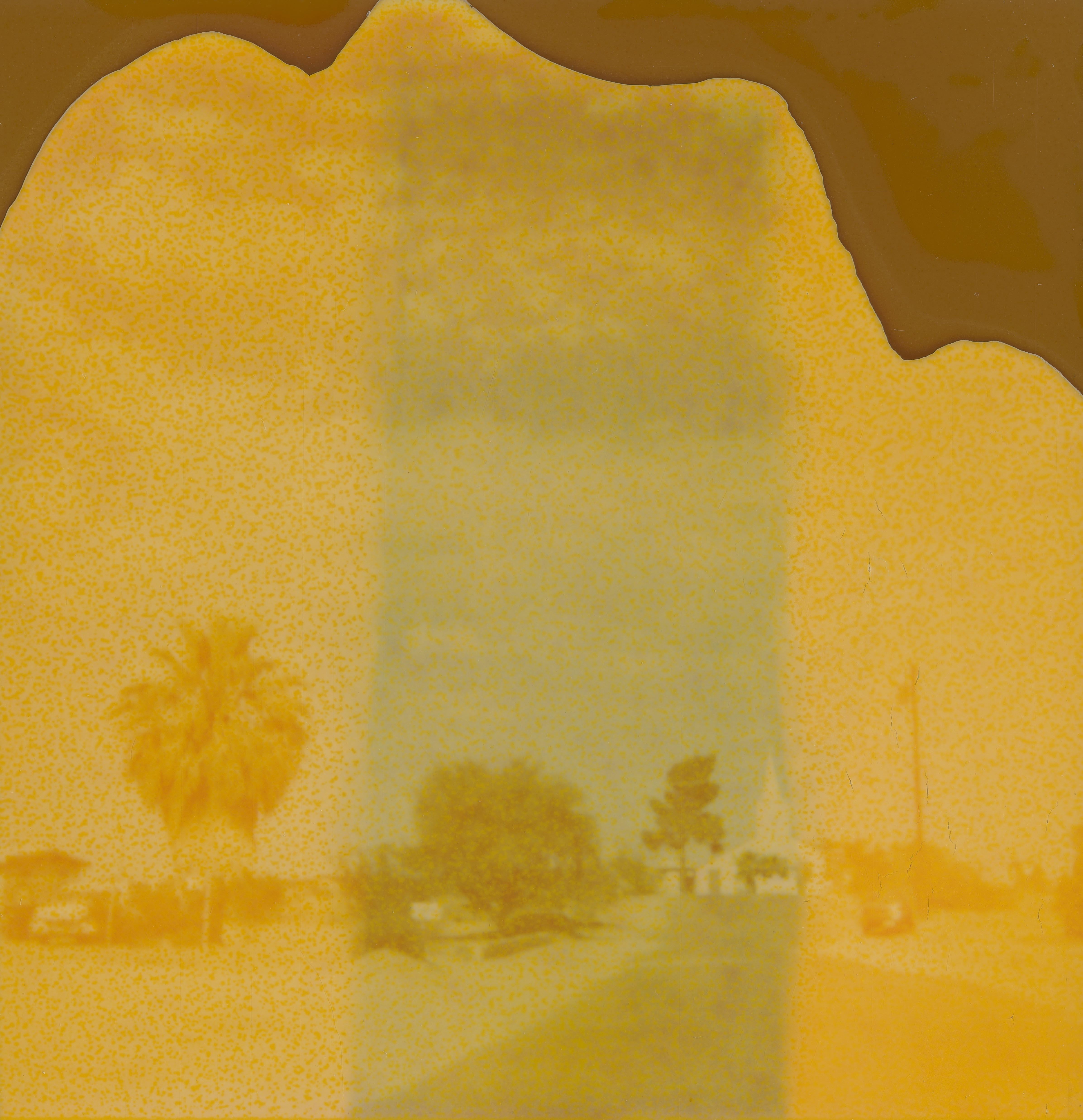 Stefanie Schneider Landscape Photograph - Wabi-Sabi (Sidewinder) - Polaroid, Contemporary, 21st Cenrury, Landscape, Color
