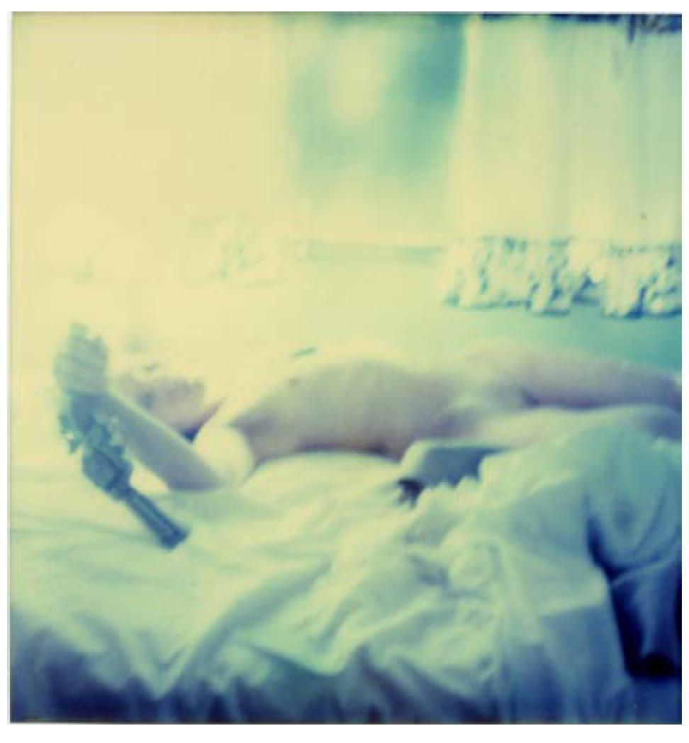 Waiting III (Sidewinder) - Polaroid, Contemporain, 21ème siècle, Couleur en vente 5
