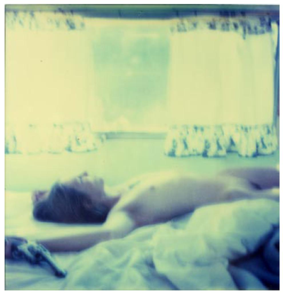 Waiting III (Sidewinder) - Polaroid, Contemporain, 21ème siècle, Couleur en vente 3