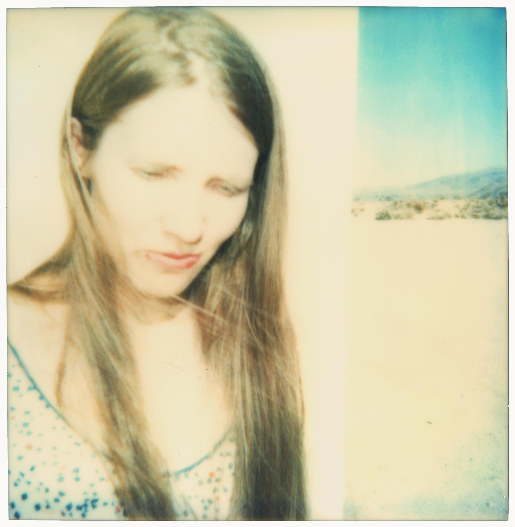Color Photograph Stefanie Schneider - Wallflower (29 Palms, CA) - Polaroid, Contemporary