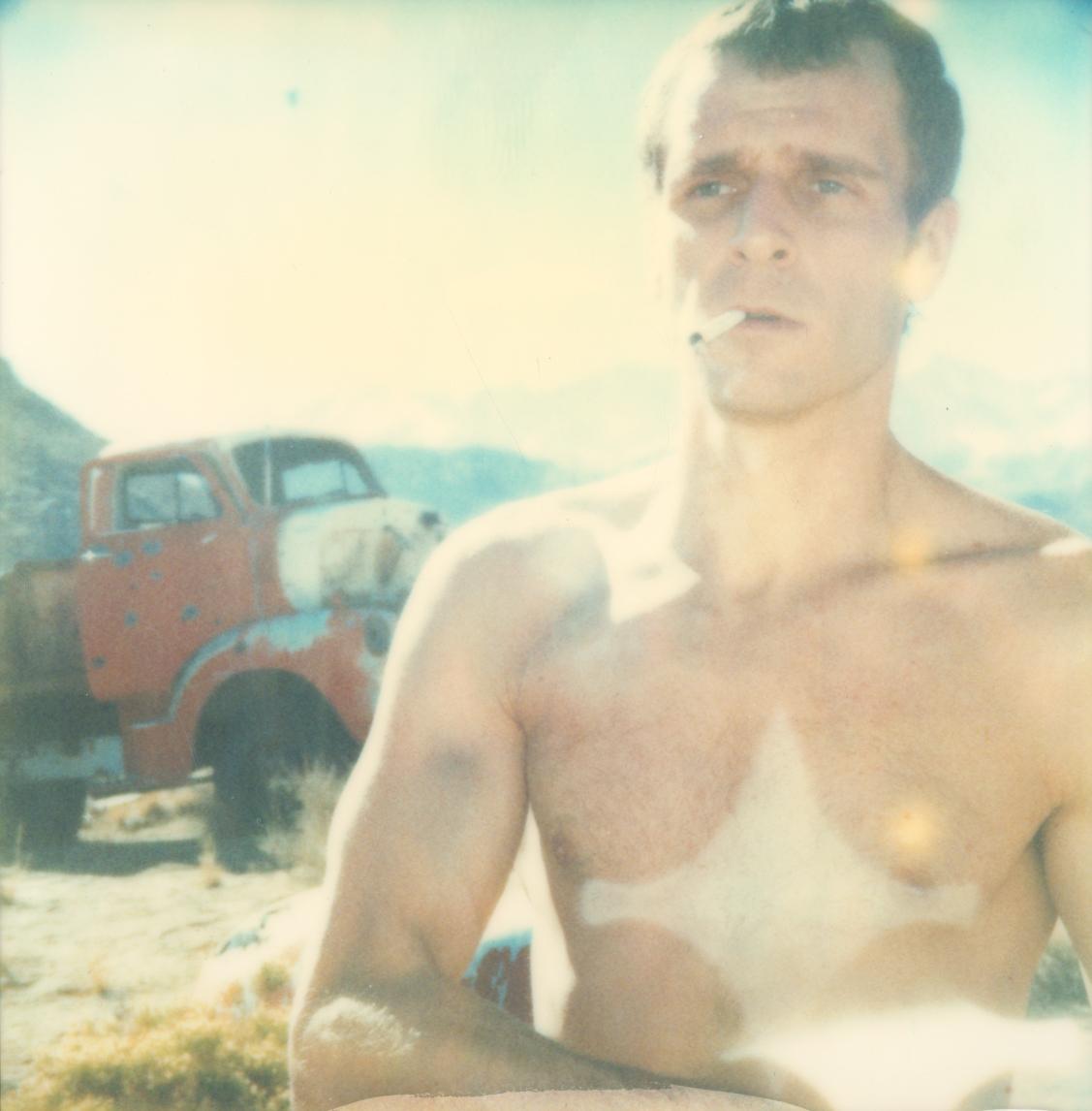Stefanie Schneider Color Photograph - Brilliant Shadow (Wastelands) - Contemporary, Analog, Polaroid, Color