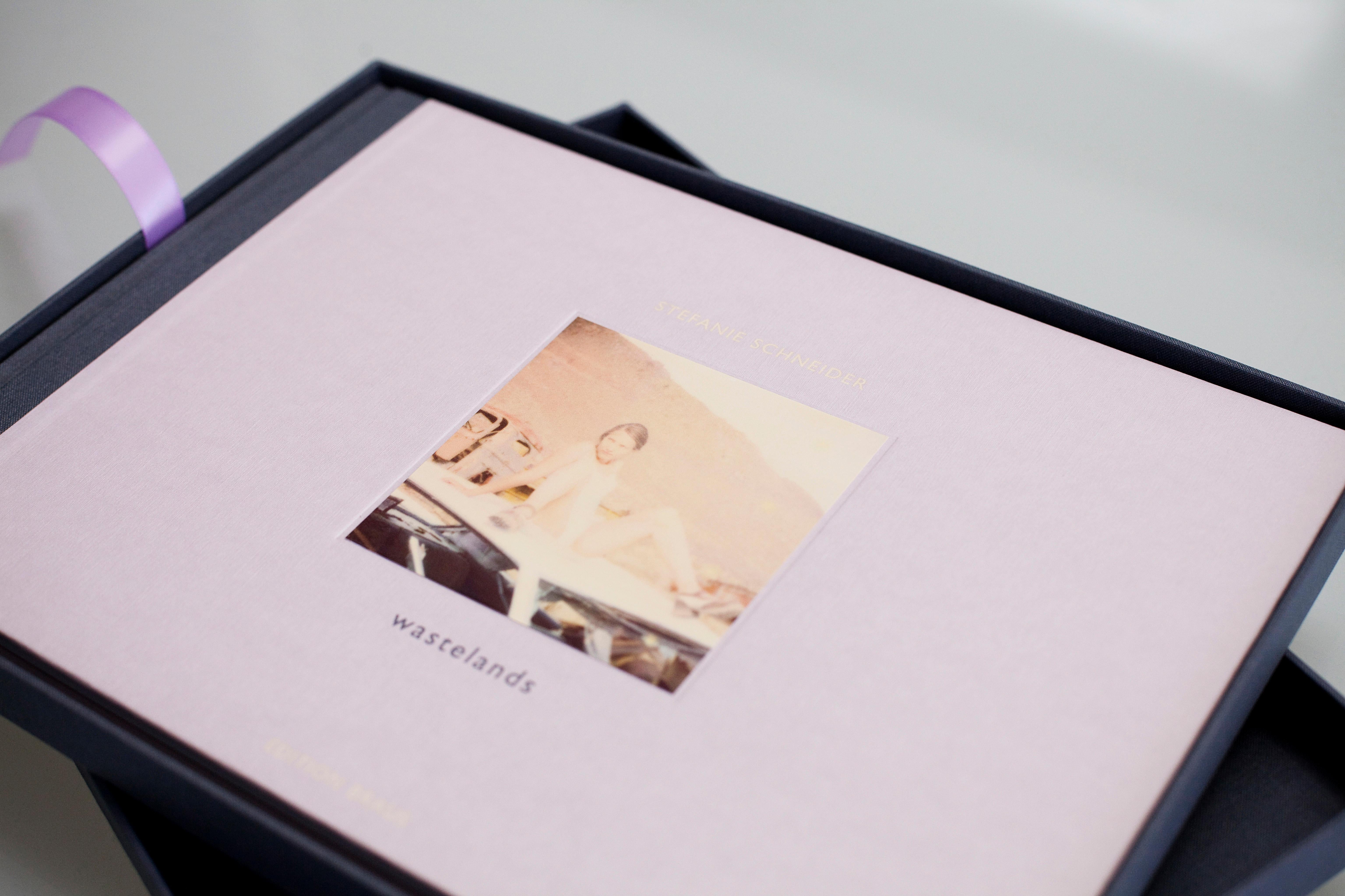 WASTELANDS Edition of 50 including 'Waiting for Randy' analog C-Print - Gray Color Photograph by Stefanie Schneider