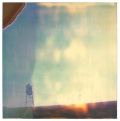 Used Water Tower (The Last Picture Show) - 21st Century, Polaroid, Color