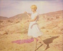 When suddenly everything stops (The Girl behind the White Picket Fence) Polaroid