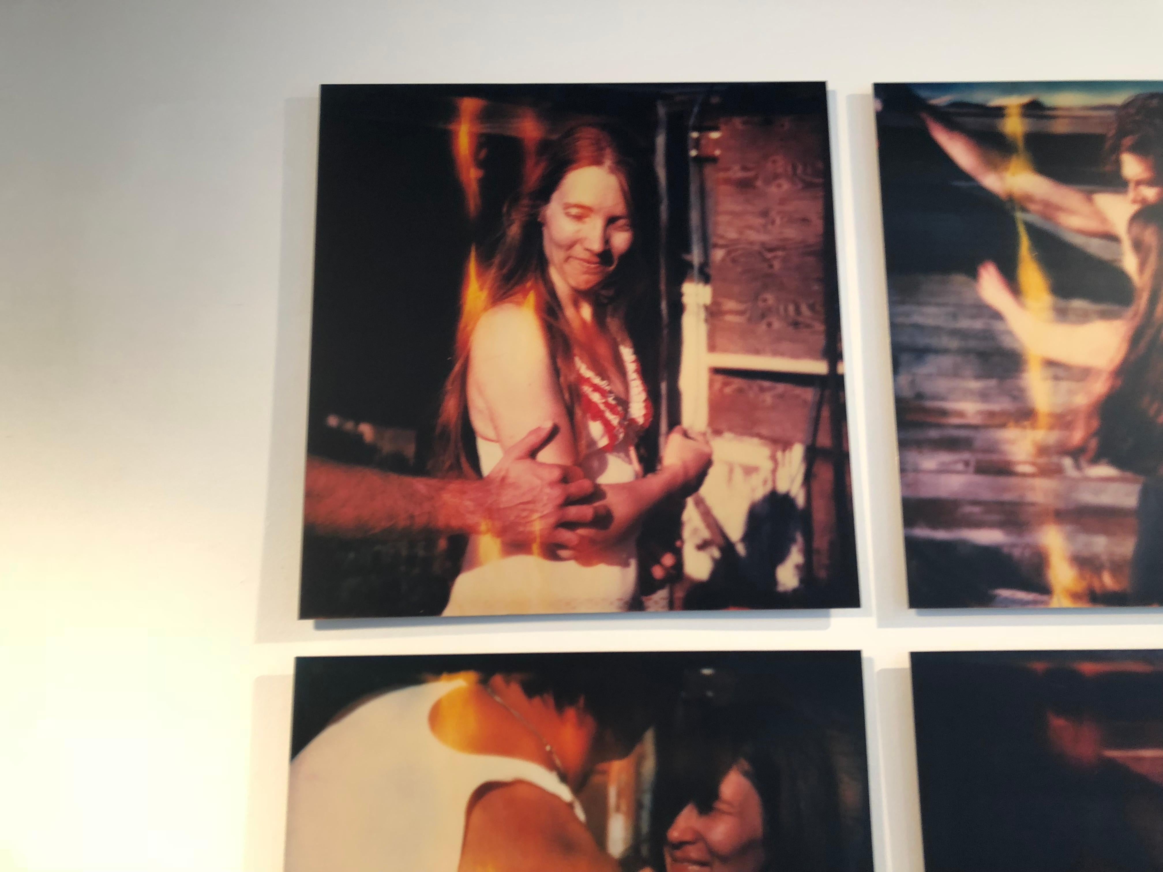 Whisky Dance I - 8 pieces, Contemporary, 21st Century, Polaroid, Color, Women For Sale 14