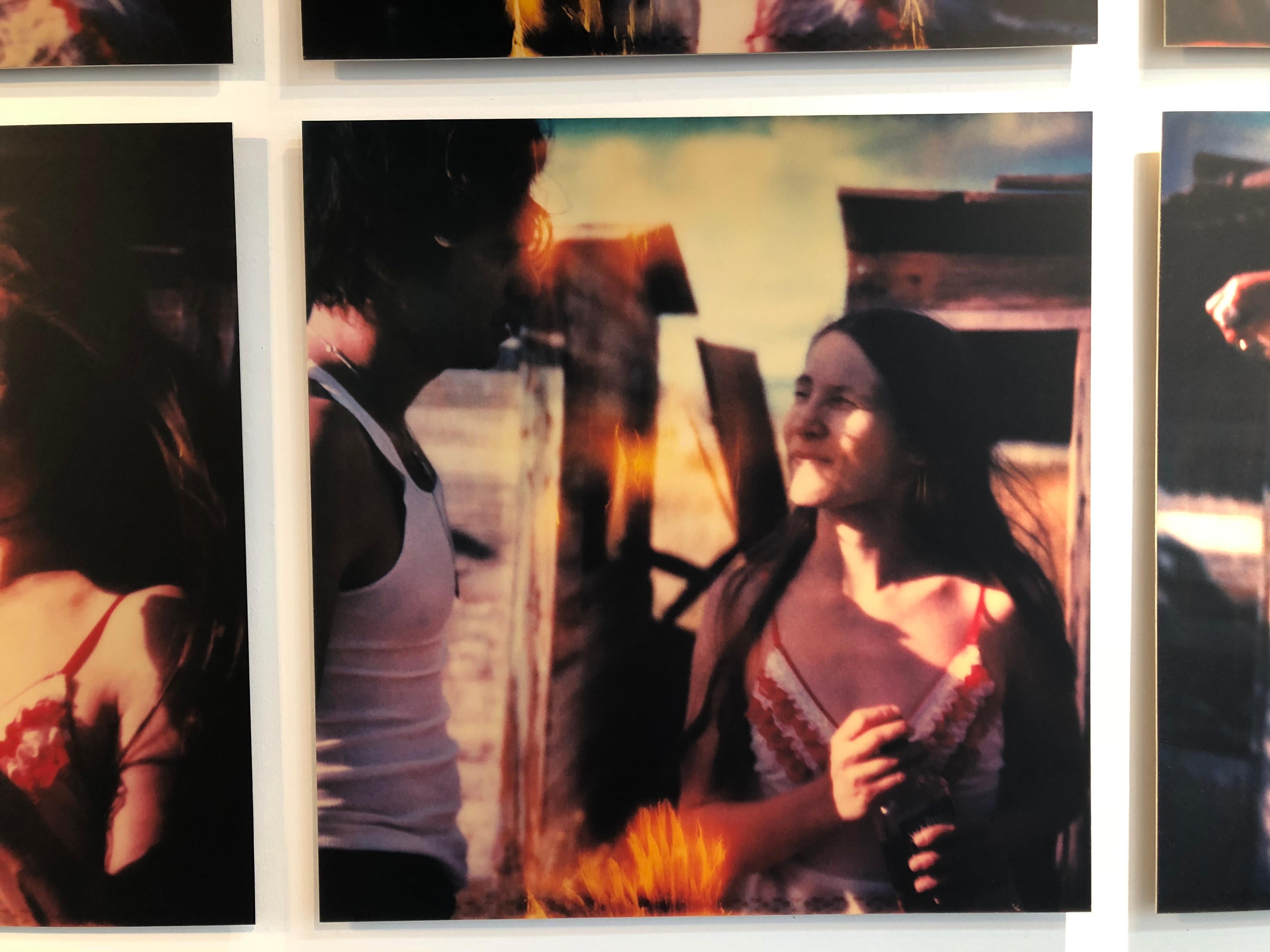 Whisky Dance I - 8 pieces, Contemporary, 21st Century, Polaroid, Color, Women For Sale 15