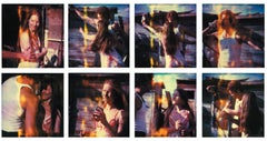 Whisky Dance I – 8 Teile, Zeitgenössisch, 21. Jahrhundert, Polaroid, Farbe, Frauen