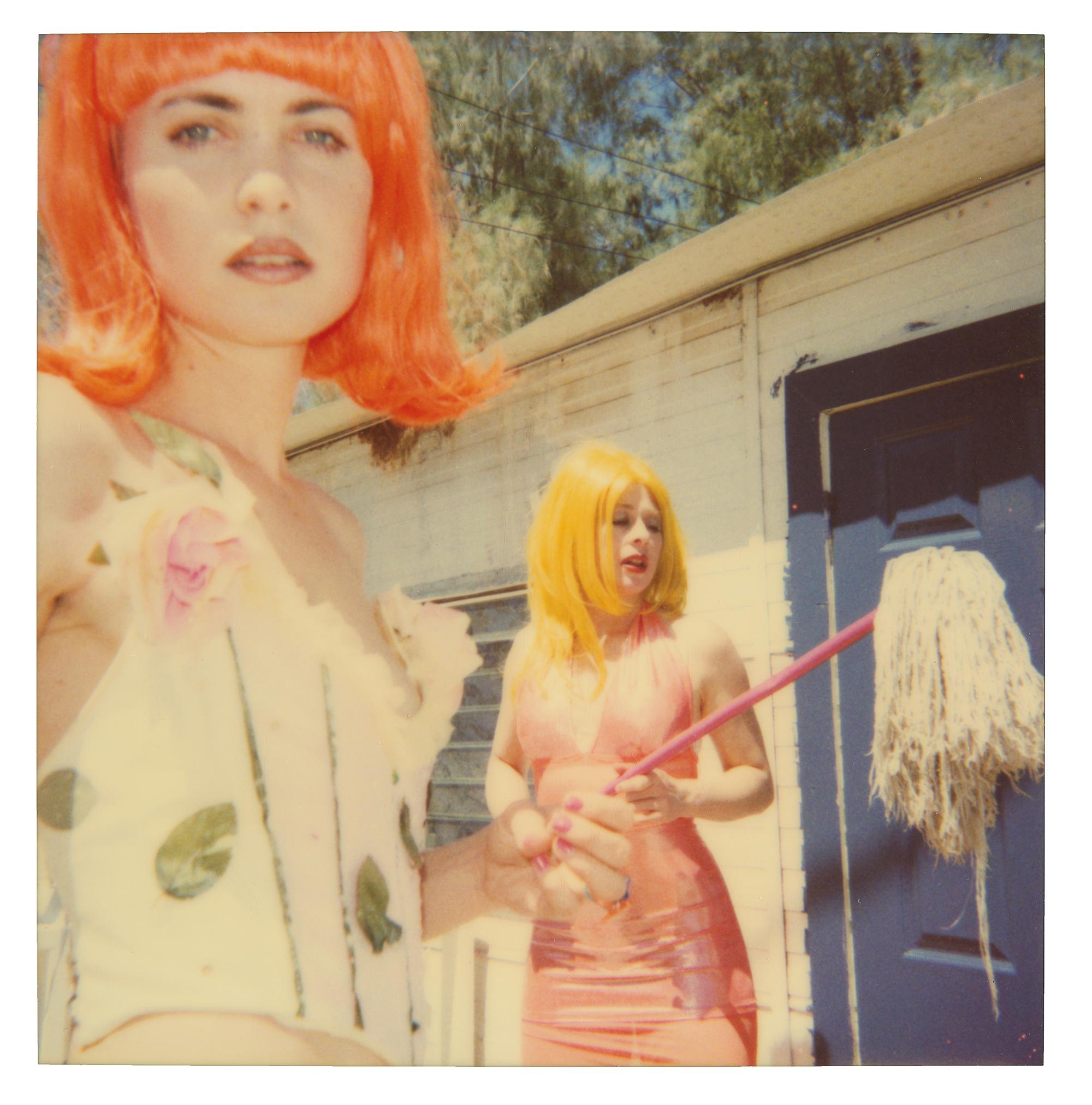 Stefanie Schneider Color Photograph - White Trash Beautiful (29 Palms, CA) - Polaroid, Contemporary, 20th Century