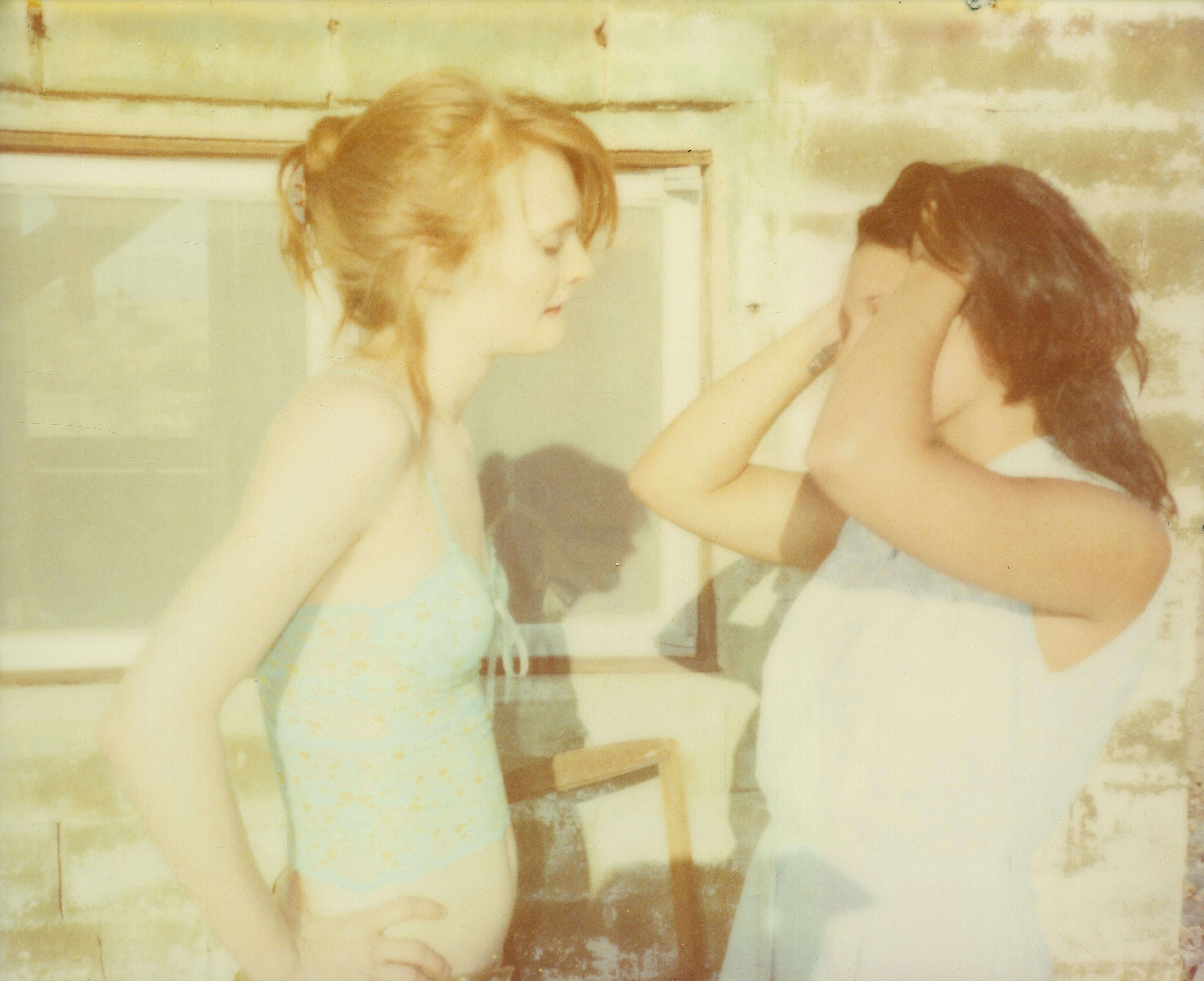 Why can’t it work? (Till Death do us Part), diptych - Polaroid, Figurative - Photograph by Stefanie Schneider