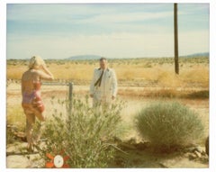 Wonder Valley (29 Palms, CA) – analog, montiert, handgedruckt, Polaroid, 21. Jh. 