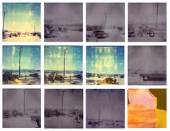 Wonder Valley Ways (Sidewinder) - Polaroid, Contemporary, 21. Jahrhundert, Landscap