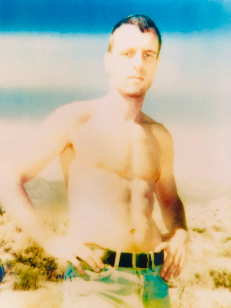 X-Rayed  - End of Summer Sale - 20th Century, Polaroid, Contemporary, Color - Green Color Photograph by Stefanie Schneider