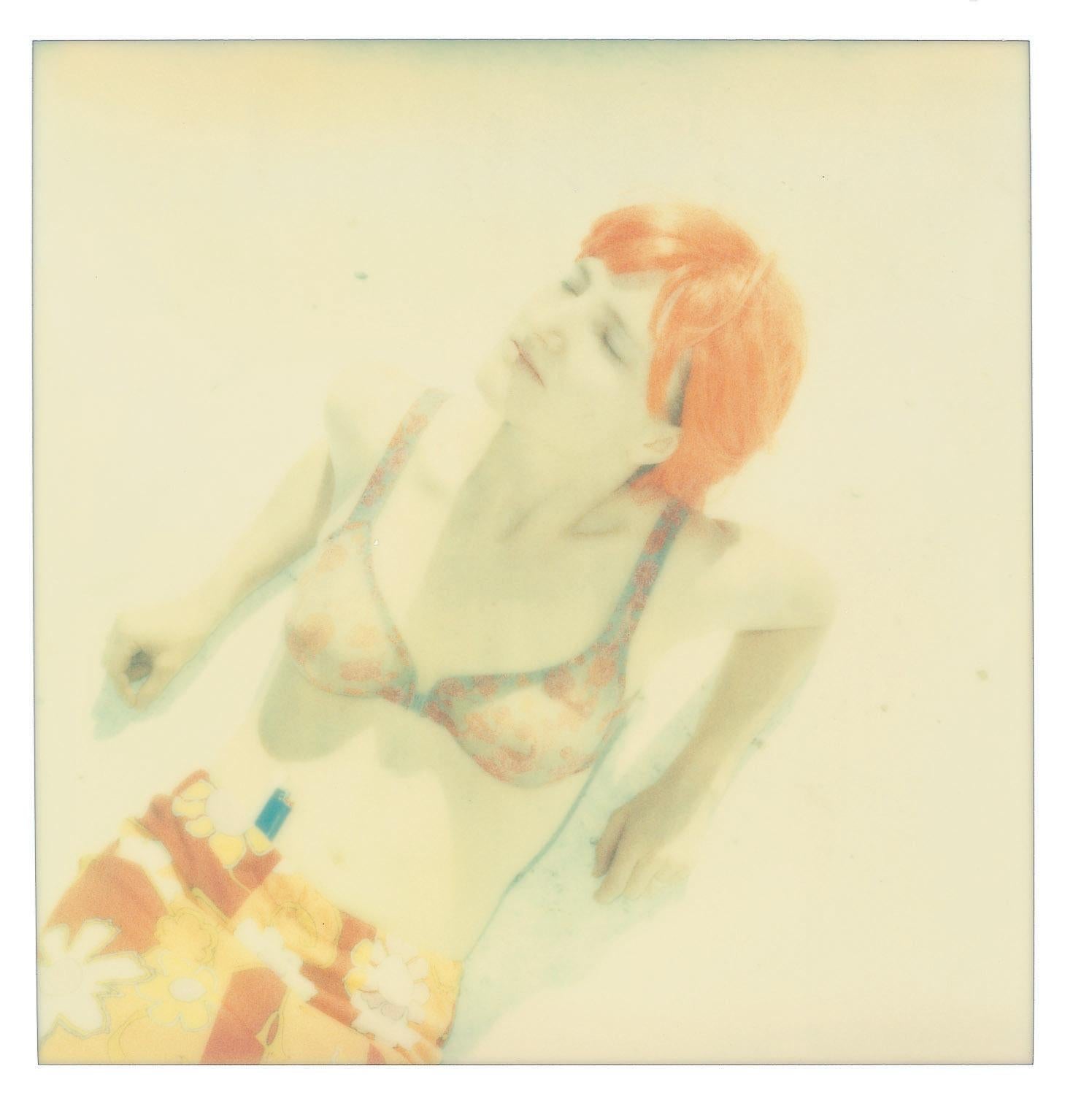 Stefanie Schneider Color Photograph – Zabriskie Point I - Zeitgenössisch, 21. Jahrhundert, Polaroid, Porträt
