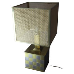 Vintage stefano-bono-spadafora table lamp original shade