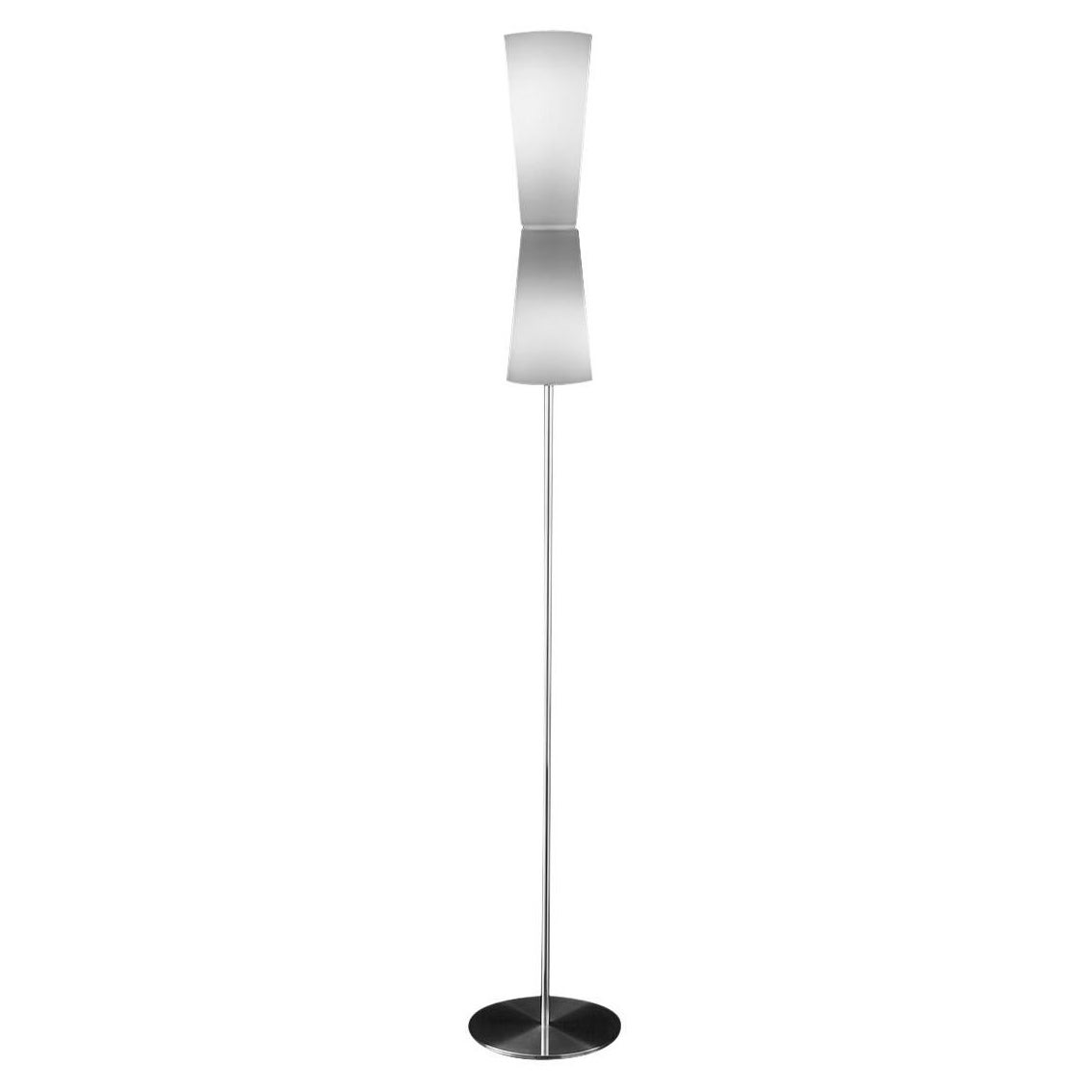 Stefano Casciani Stehleuchte 'Lu-Lu' Murano Glas und Metall von Oluce