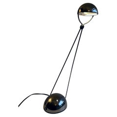 Stefano Cevoli lampe de bureau Meridiana by Paolo Piva chrome noir