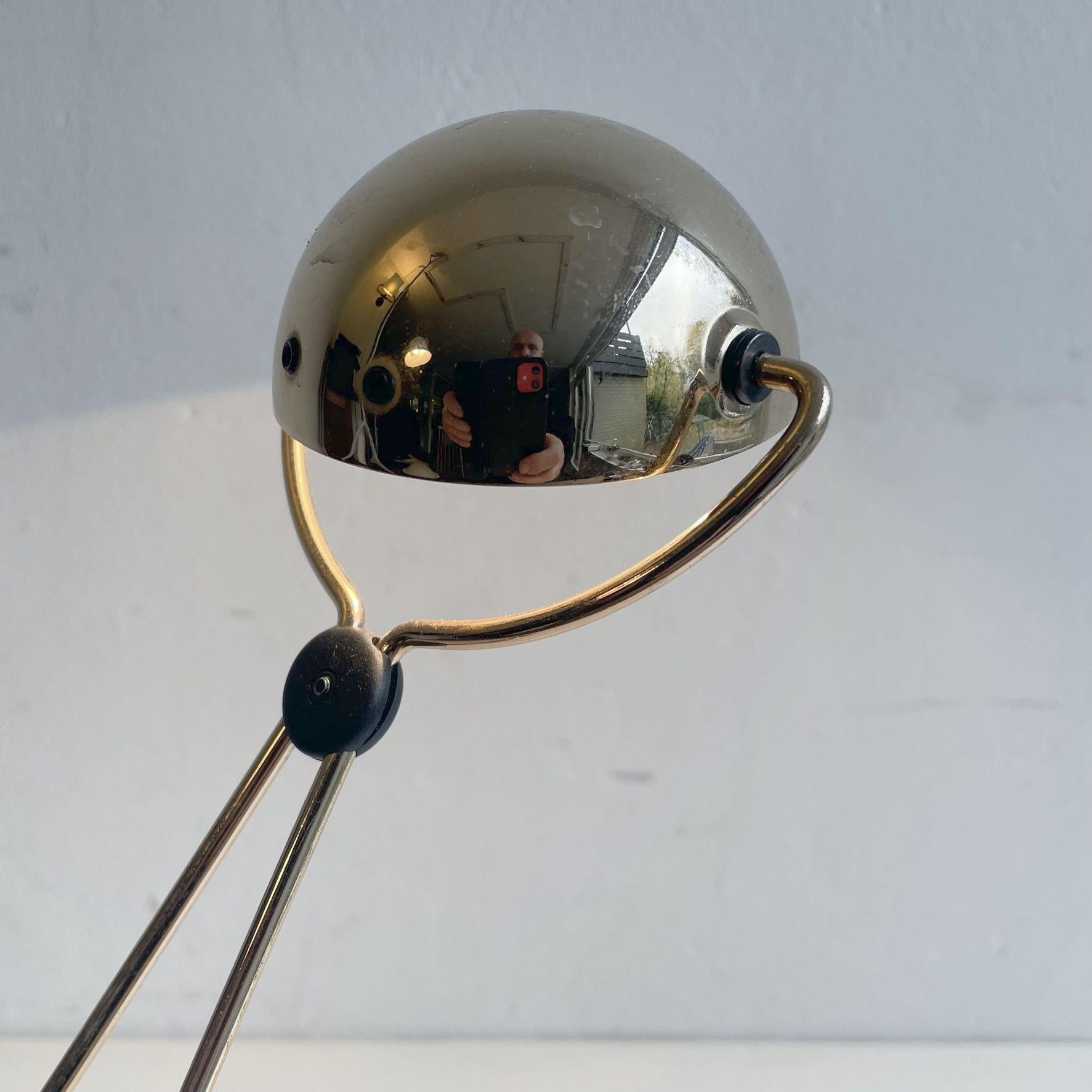 Fin du 20e siècle Stefano Cevoli lampe de bureau Meridiana by Paolo Piva or en vente