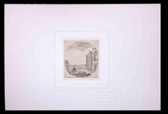Ruines de Rome - Etching by Stefano Della Bella - 17th Century