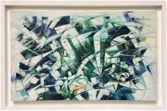 GREEN ENERGY - Stefano Iannone, peinture italienne moderne à l'huile sur toile