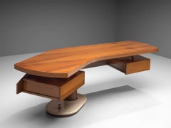 Stefano Mastuzzi Boomerang Desk 'Zero' in Pine
