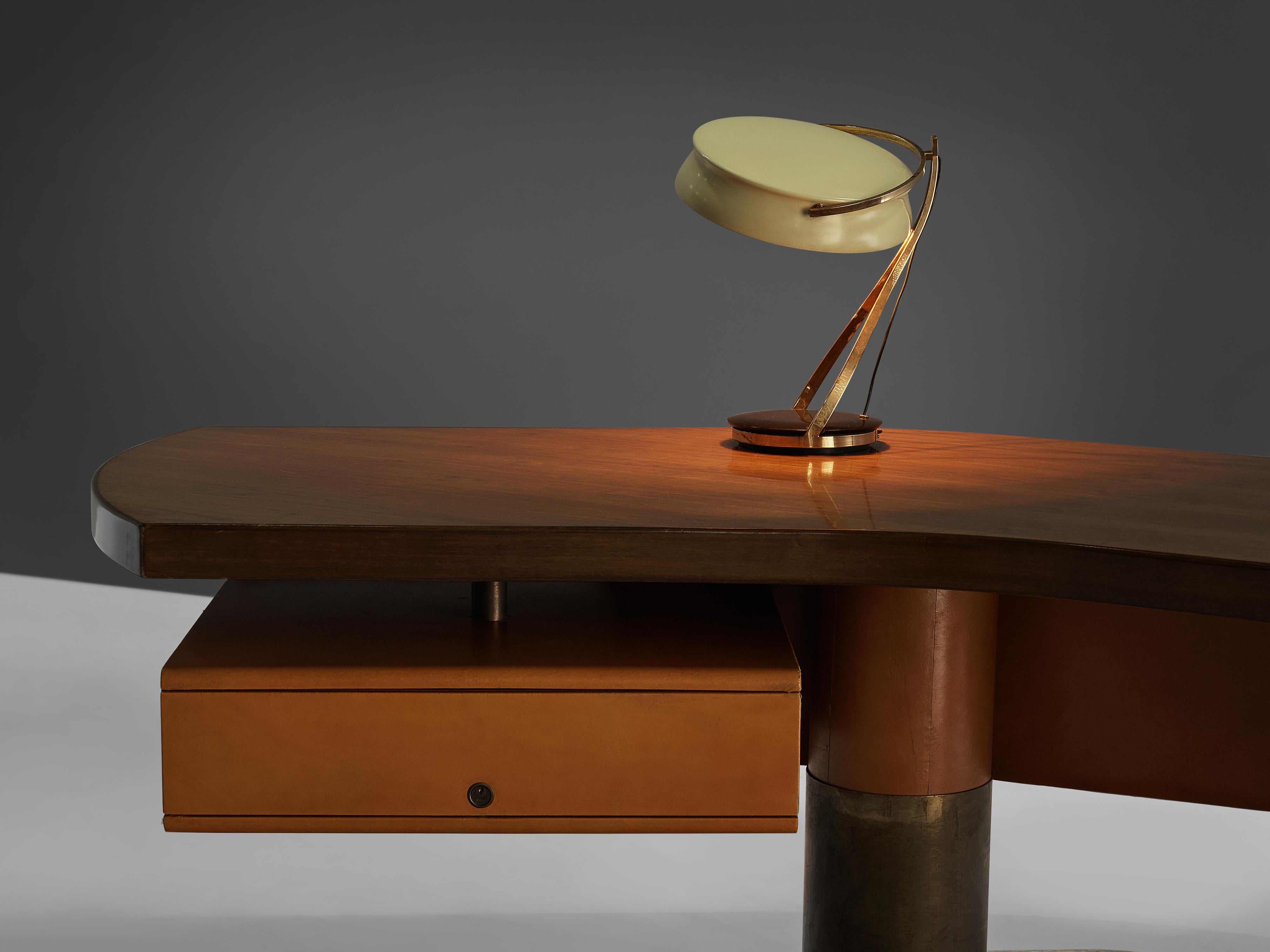 Stefano Mastuzzi Boomerang Desk 'Zero' in Walnut 4