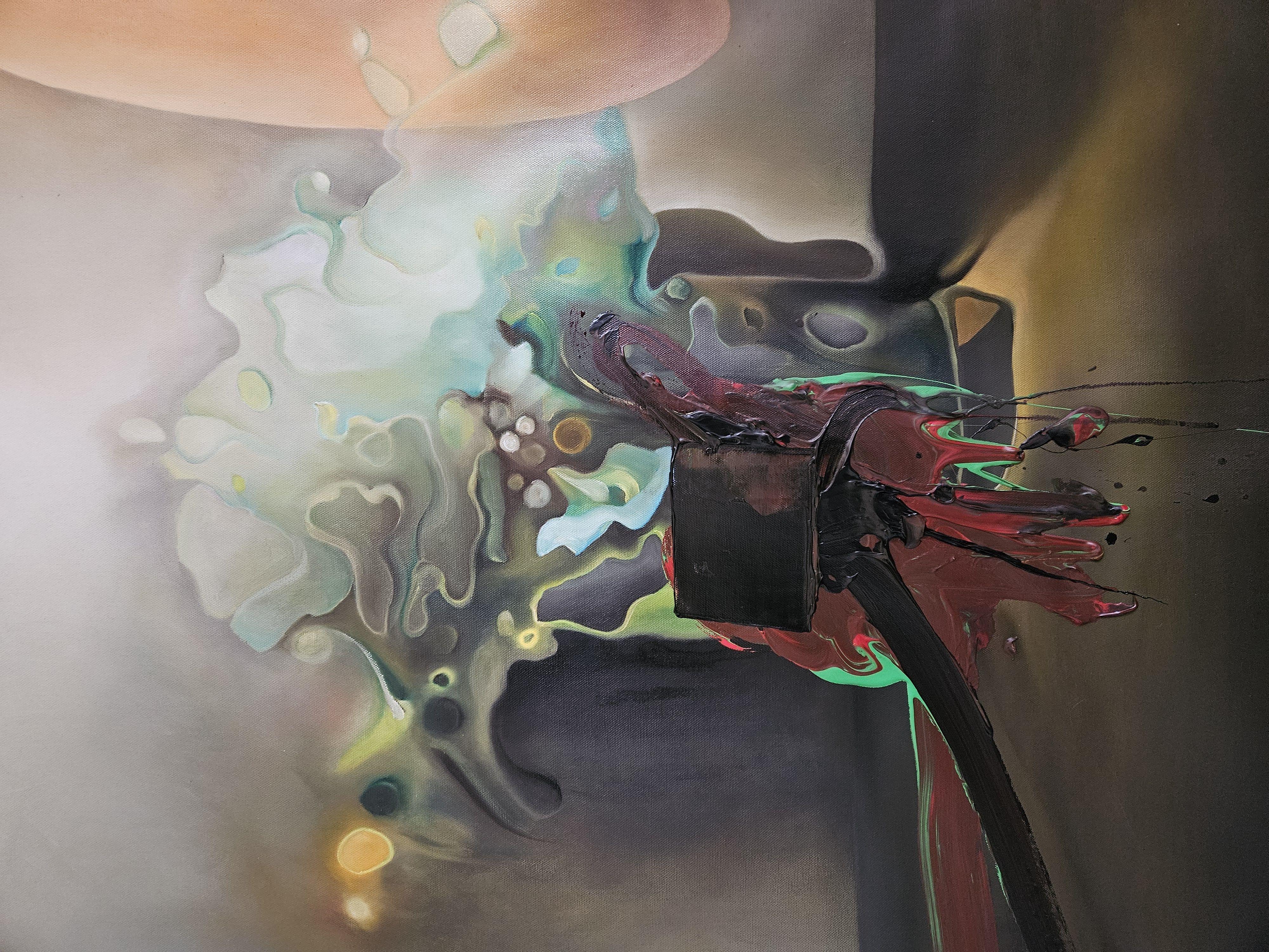 COMPUVAS, Pittura, Olio su tela - Painting Postmoderno di Stefano Mazzolini