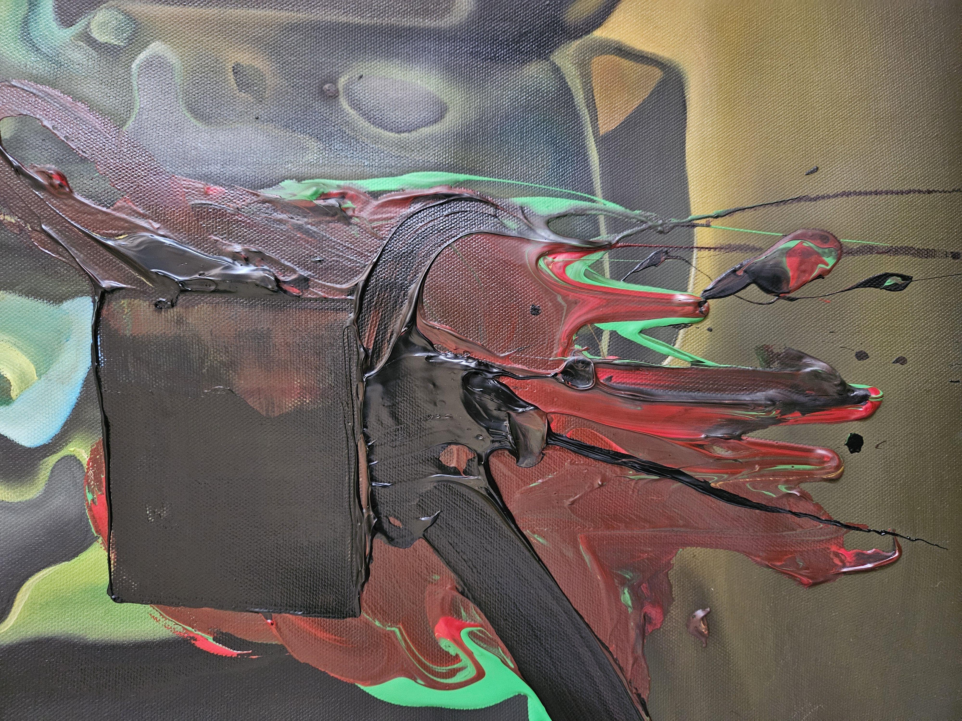 COMPUVAS, Pittura, Olio su tela in vendita 1