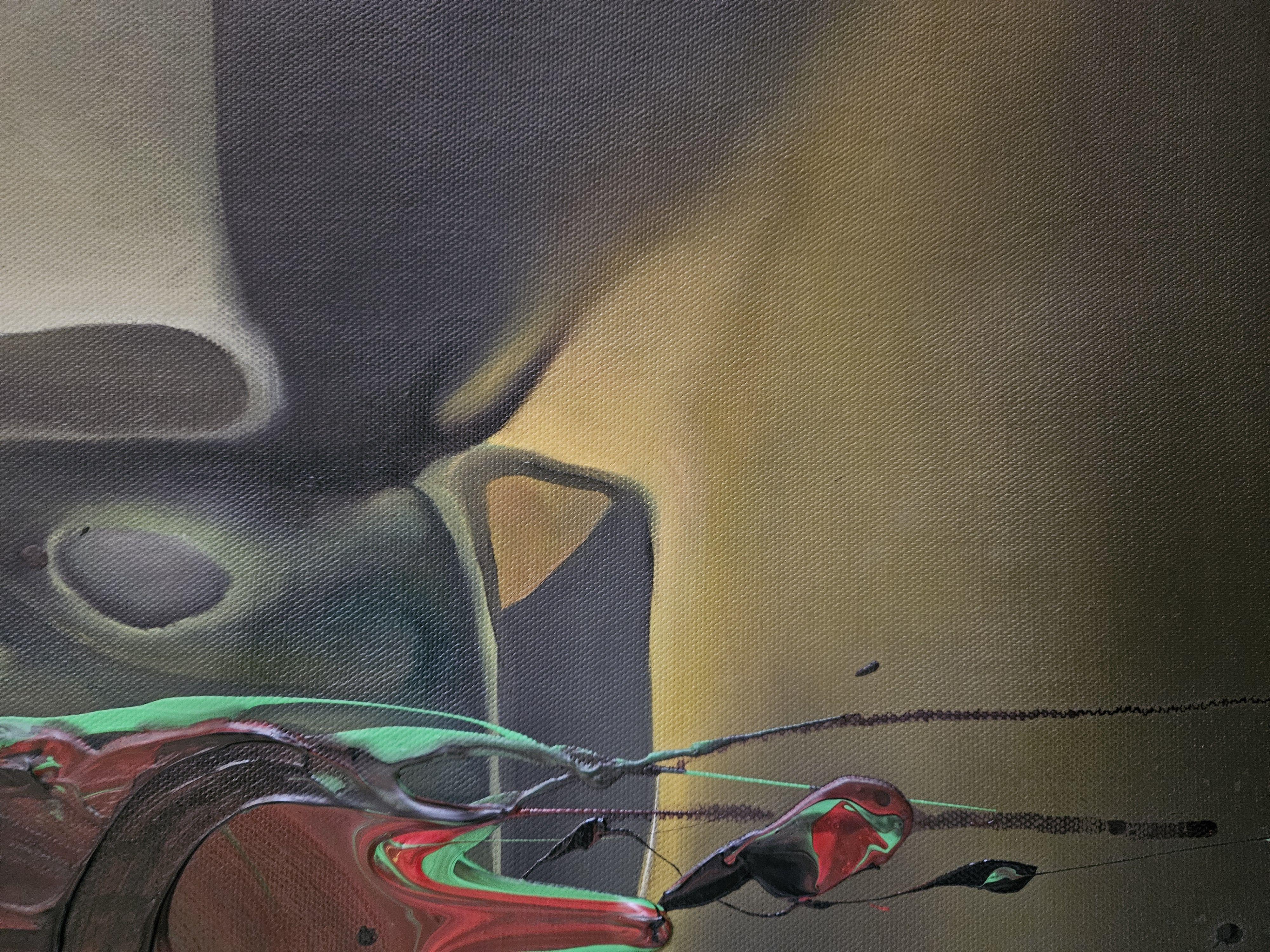 COMPUVAS, Pittura, Olio su tela in vendita 2