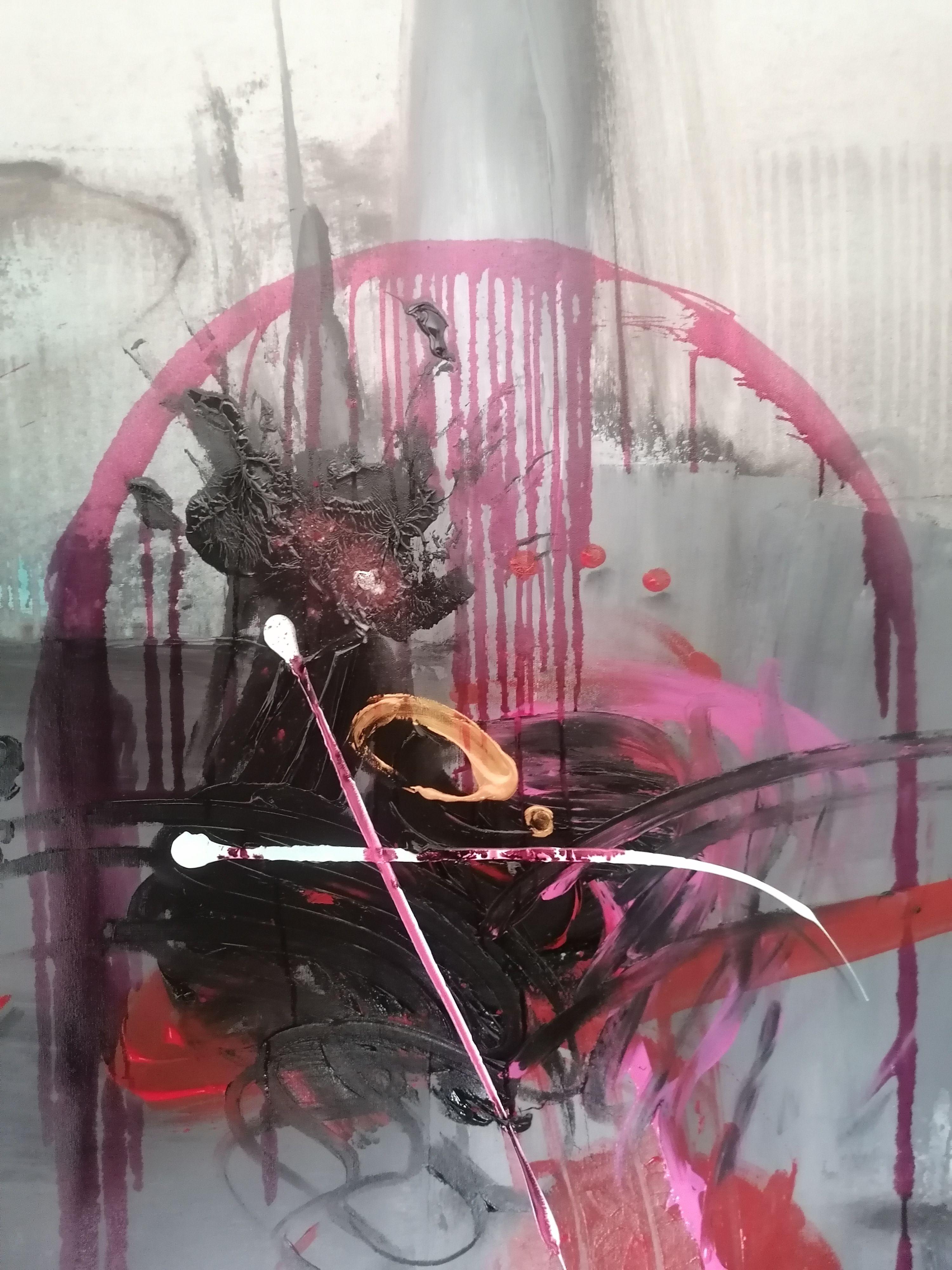 UCELGABI, Gemälde, Acryl auf Leinwand (Abstrakt), Painting, von Stefano Mazzolini