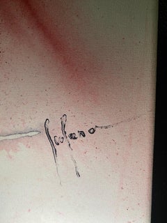 Flamenco par Stefano - Huile sur toile 40x50 cm