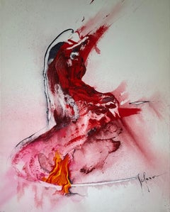 Flamenco by Stefano - Oil on canvas 40x50 cm
