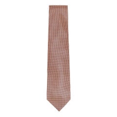 Stefano Ricci Printed Silk Tie With Swarovski Crystals